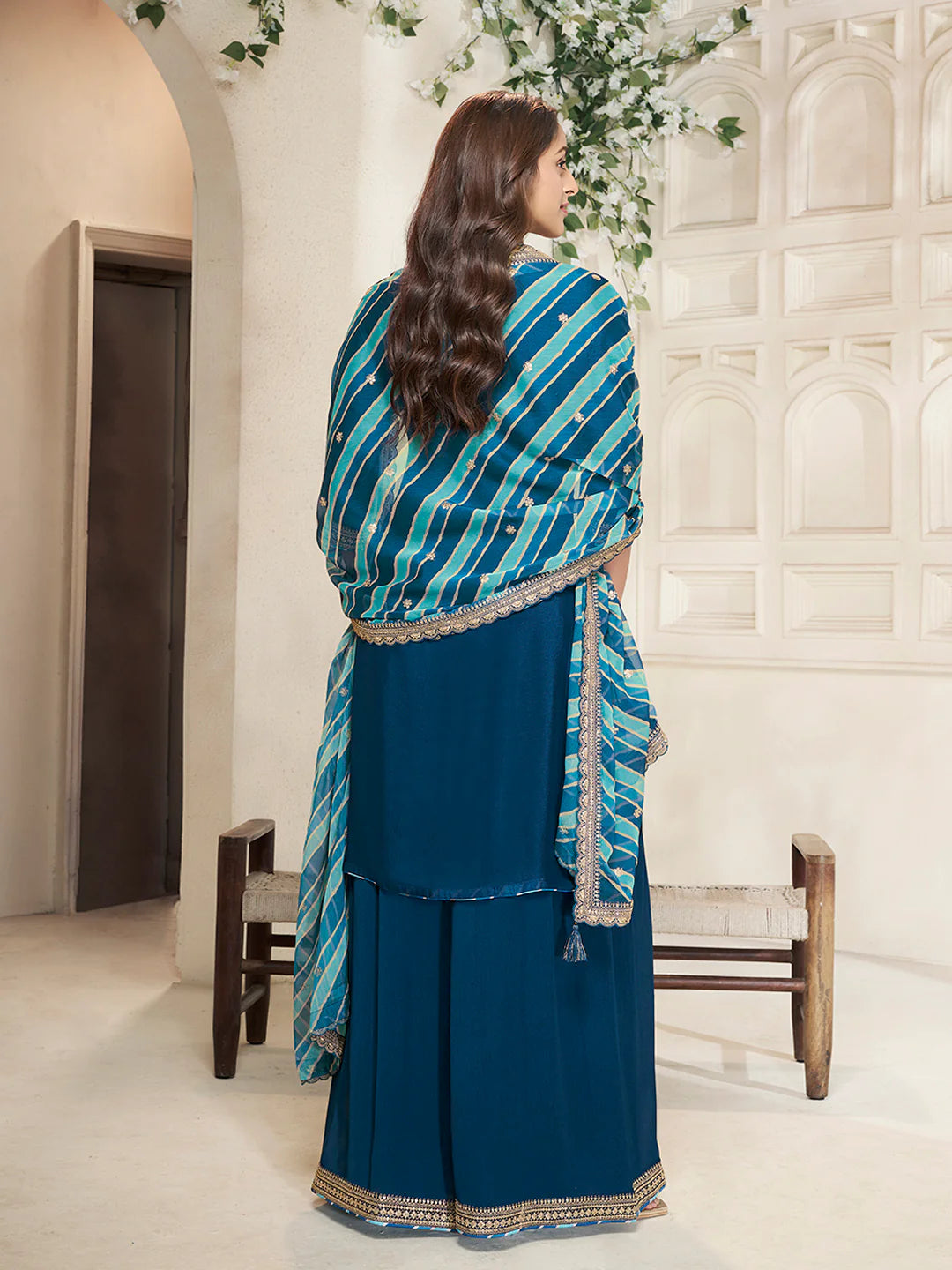 Namita Palazzo Suit - Roop Darshan