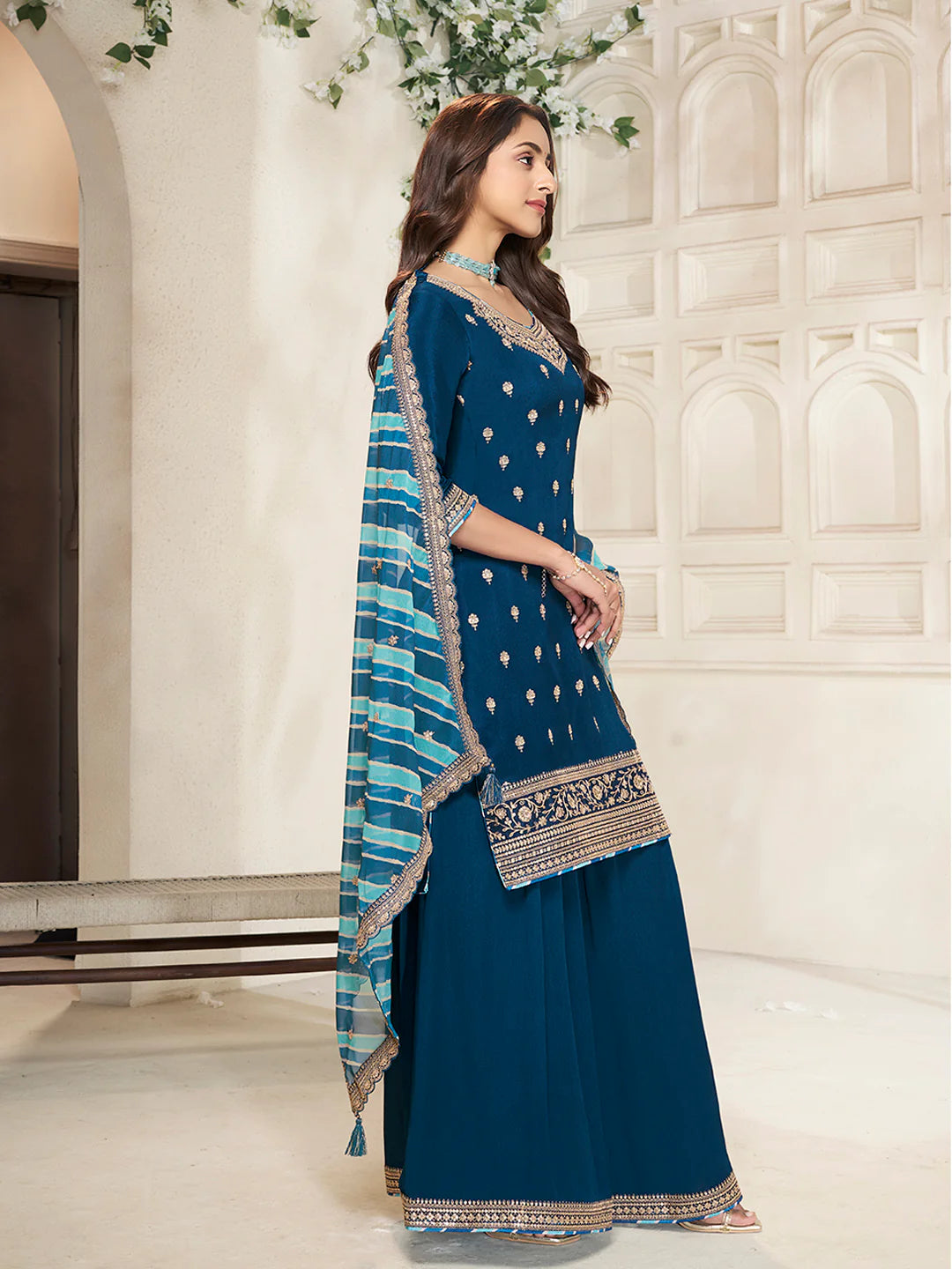 Namita Palazzo Suit - Roop Darshan