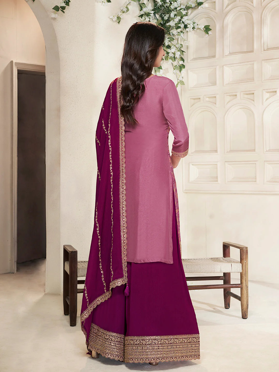 Pahel Palazzo Suit - Roop Darshan