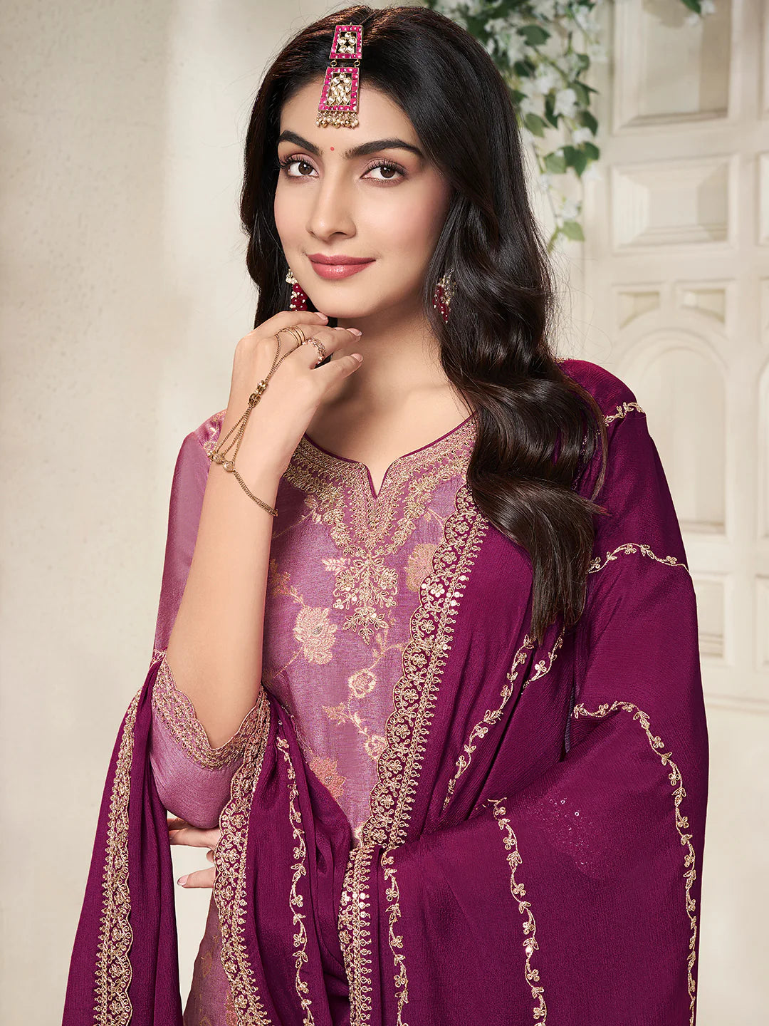 Pahel Palazzo Suit - Roop Darshan