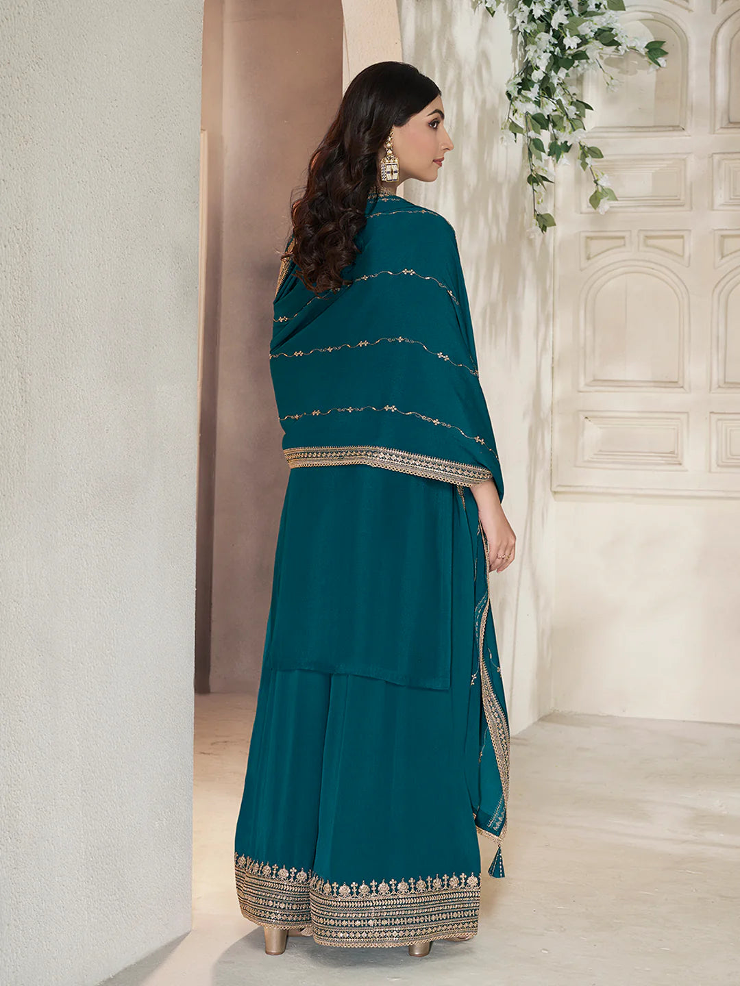 Kamika Sharara Suit - Roop Darshan