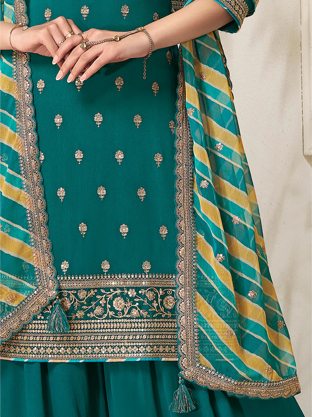 Namita Palazzo Suit - Roop Darshan