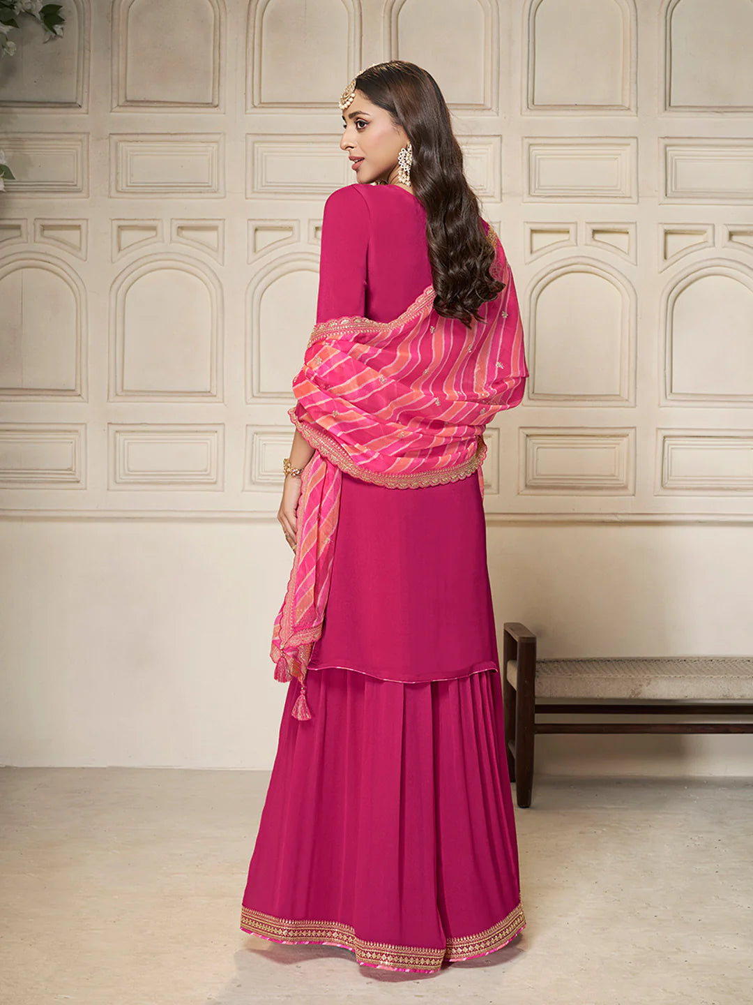 Namita Palazzo Suit - Roop Darshan