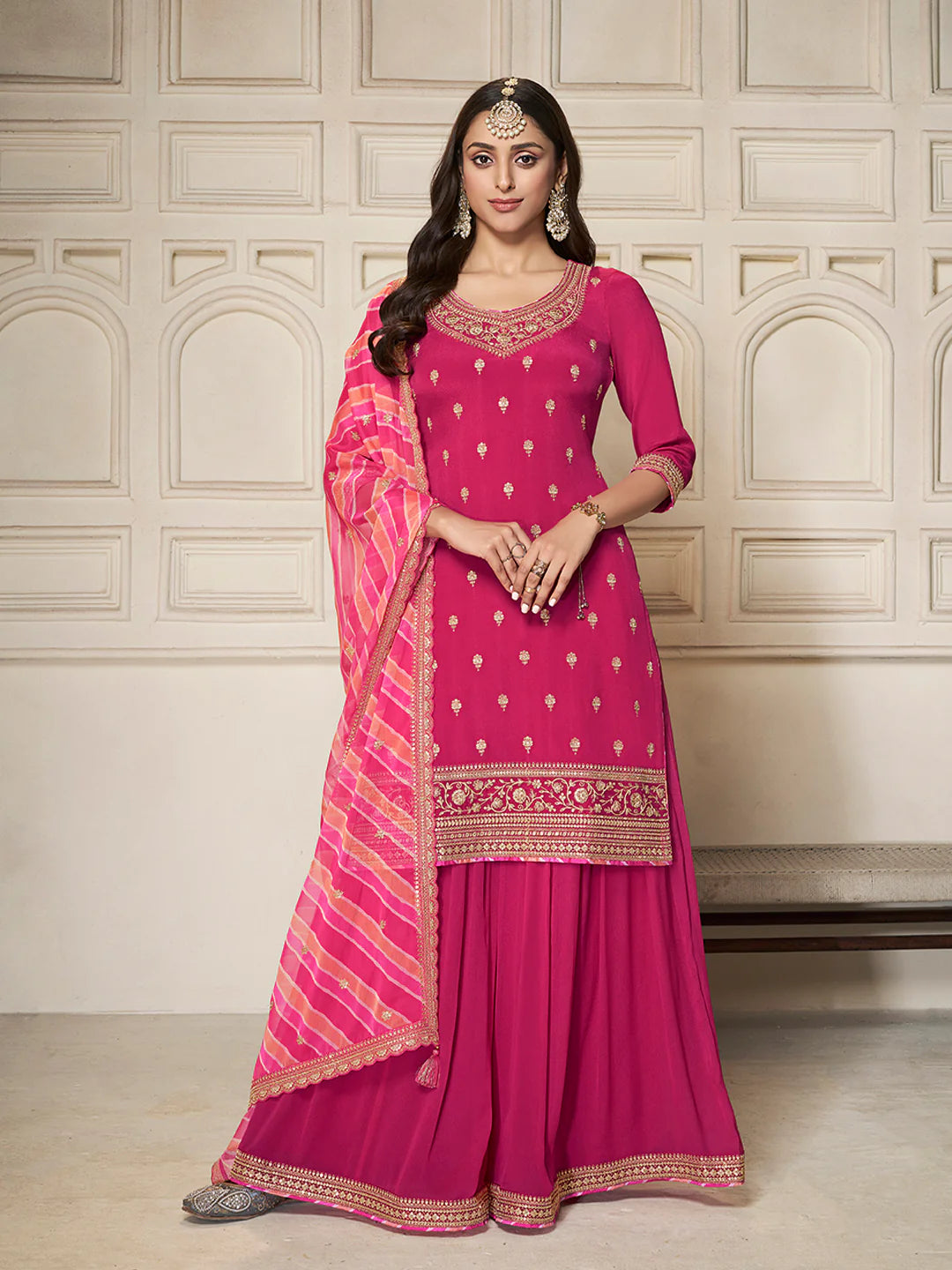 Namita Palazzo Suit - Roop Darshan