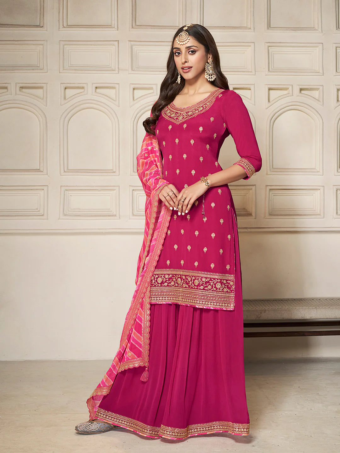 Namita Palazzo Suit - Roop Darshan