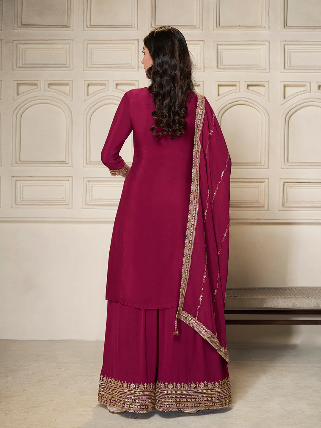Kamika Sharara Suit - Roop Darshan