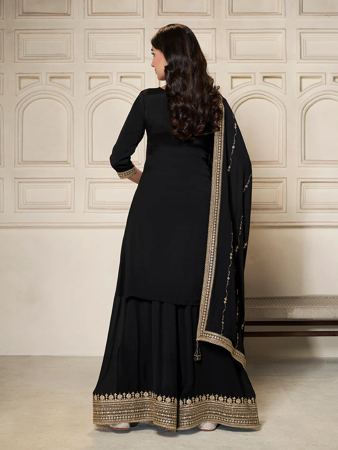 Kamika Sharara Suit - Roop Darshan