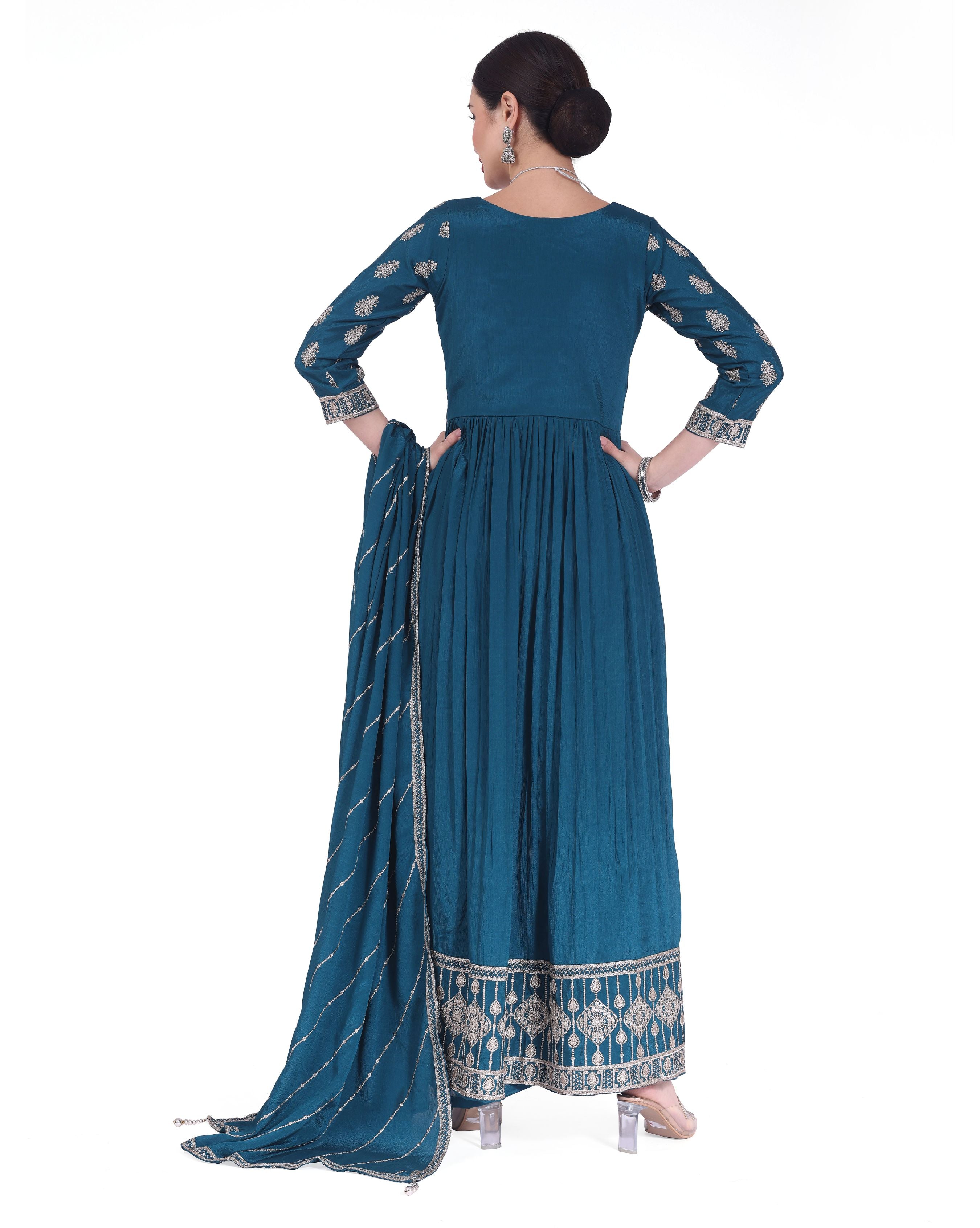 Arpita Plazzo Suit - Roop Darshan