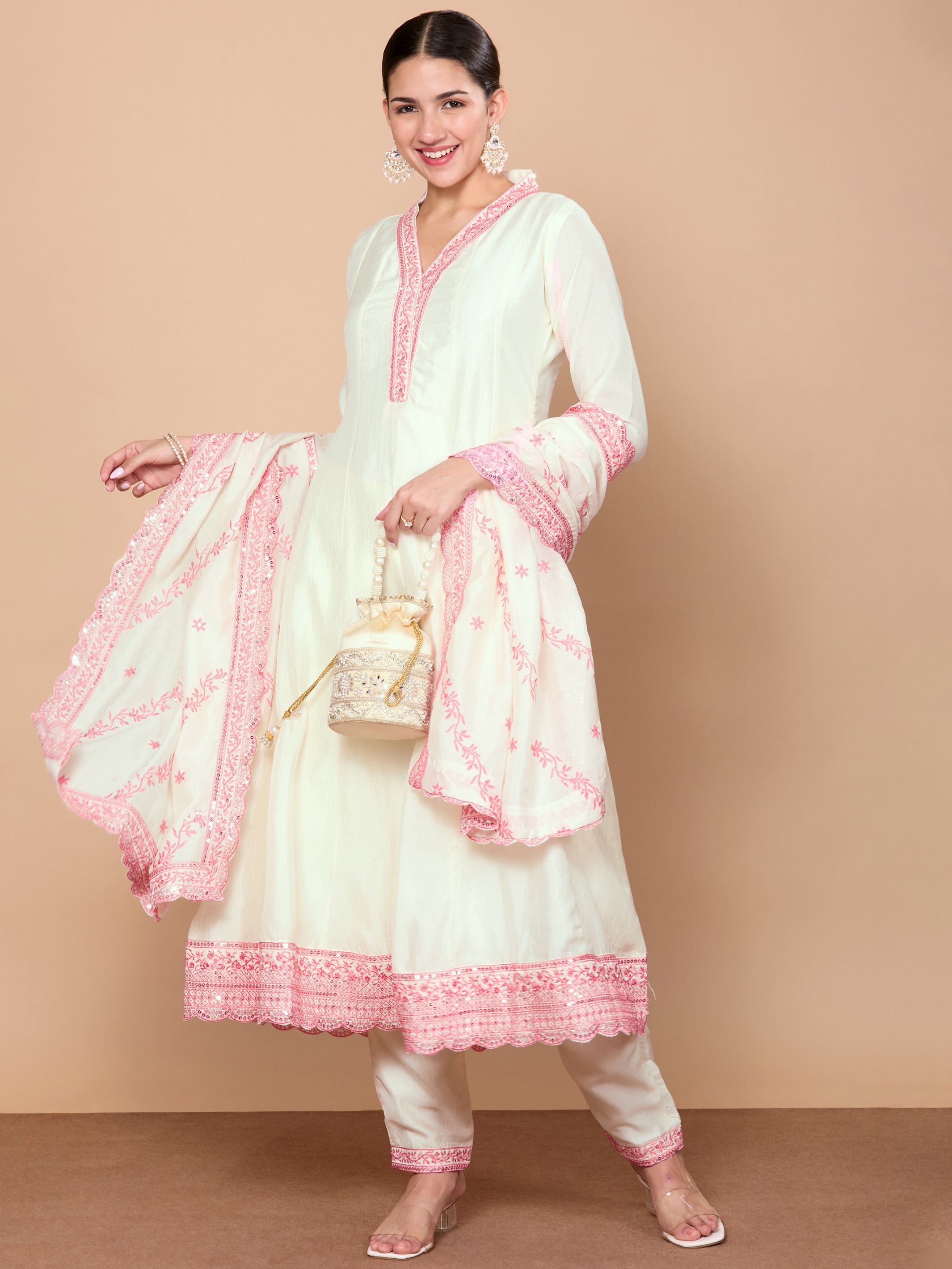 Aarohi Flair Kamiz & Pant - Roop Darshan