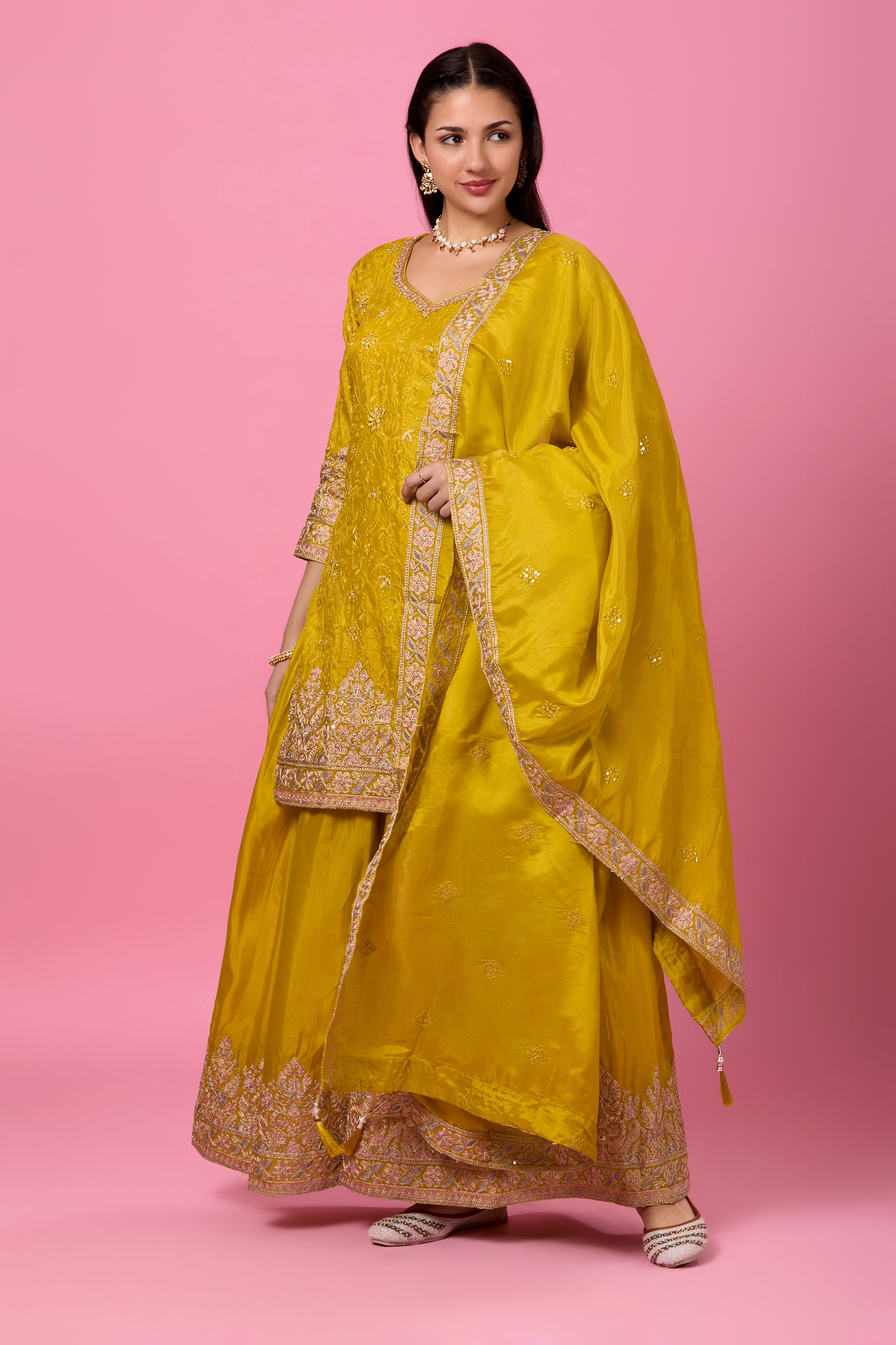 Aarohi Palazzo Suit - Roop Darshan