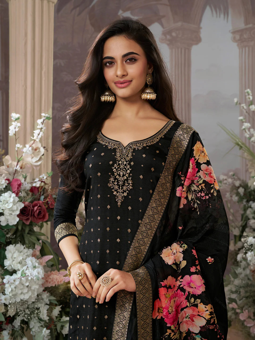 Tanya Palazzo Suit - Roop Darshan