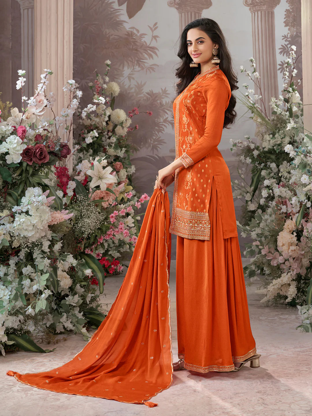 Vani Palazzo Suit - Roop Darshan