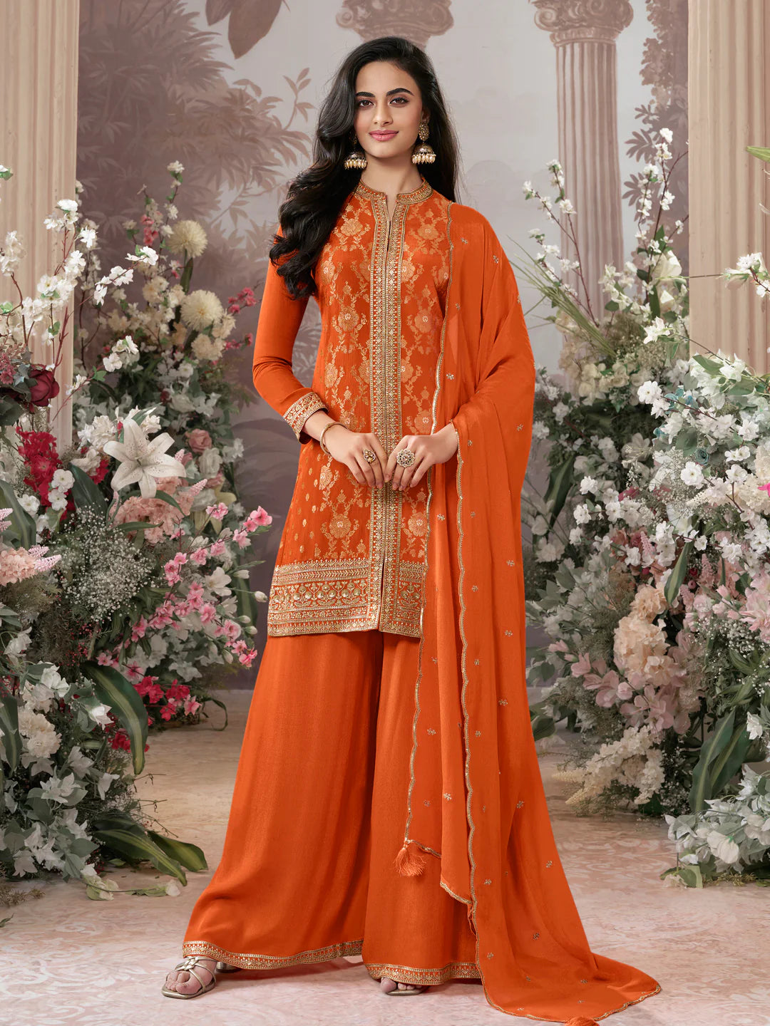 Vani Palazzo Suit - Roop Darshan