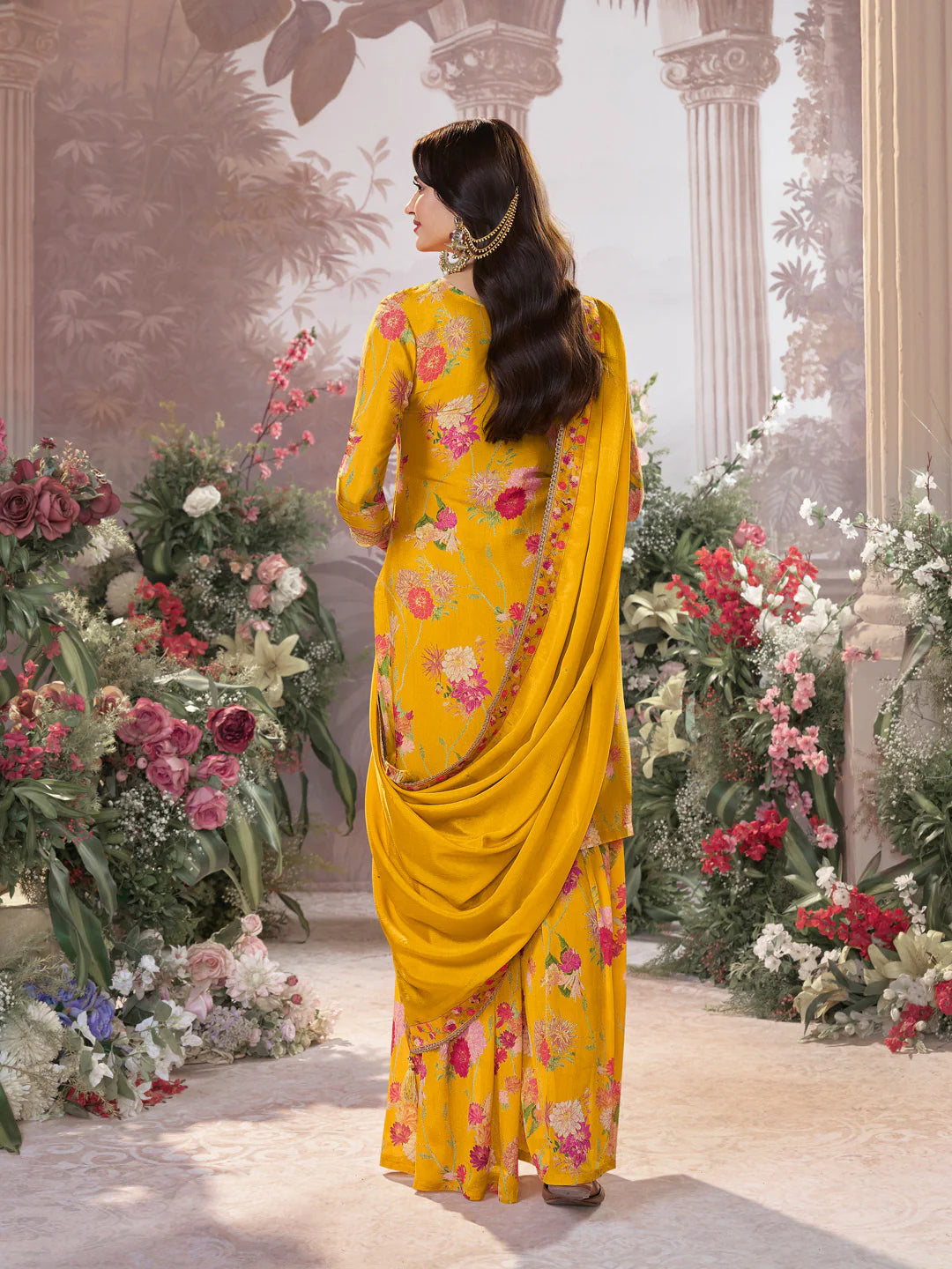 Rehana Palazzo Suit - Roop Darshan