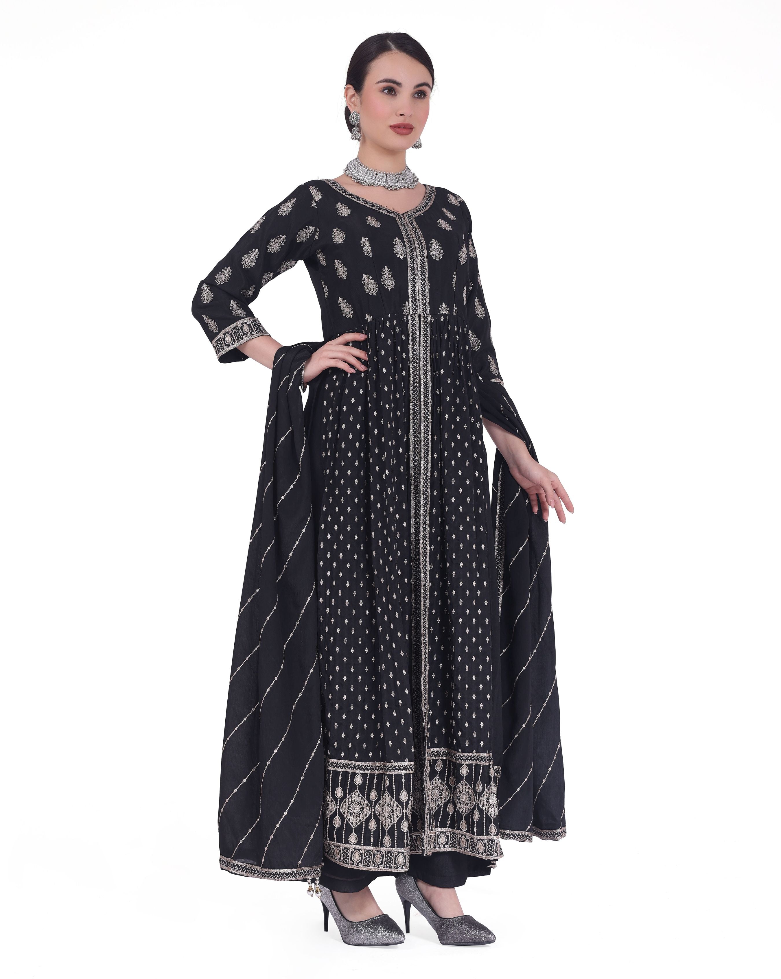 Arpita Plazzo Suit - Roop Darshan