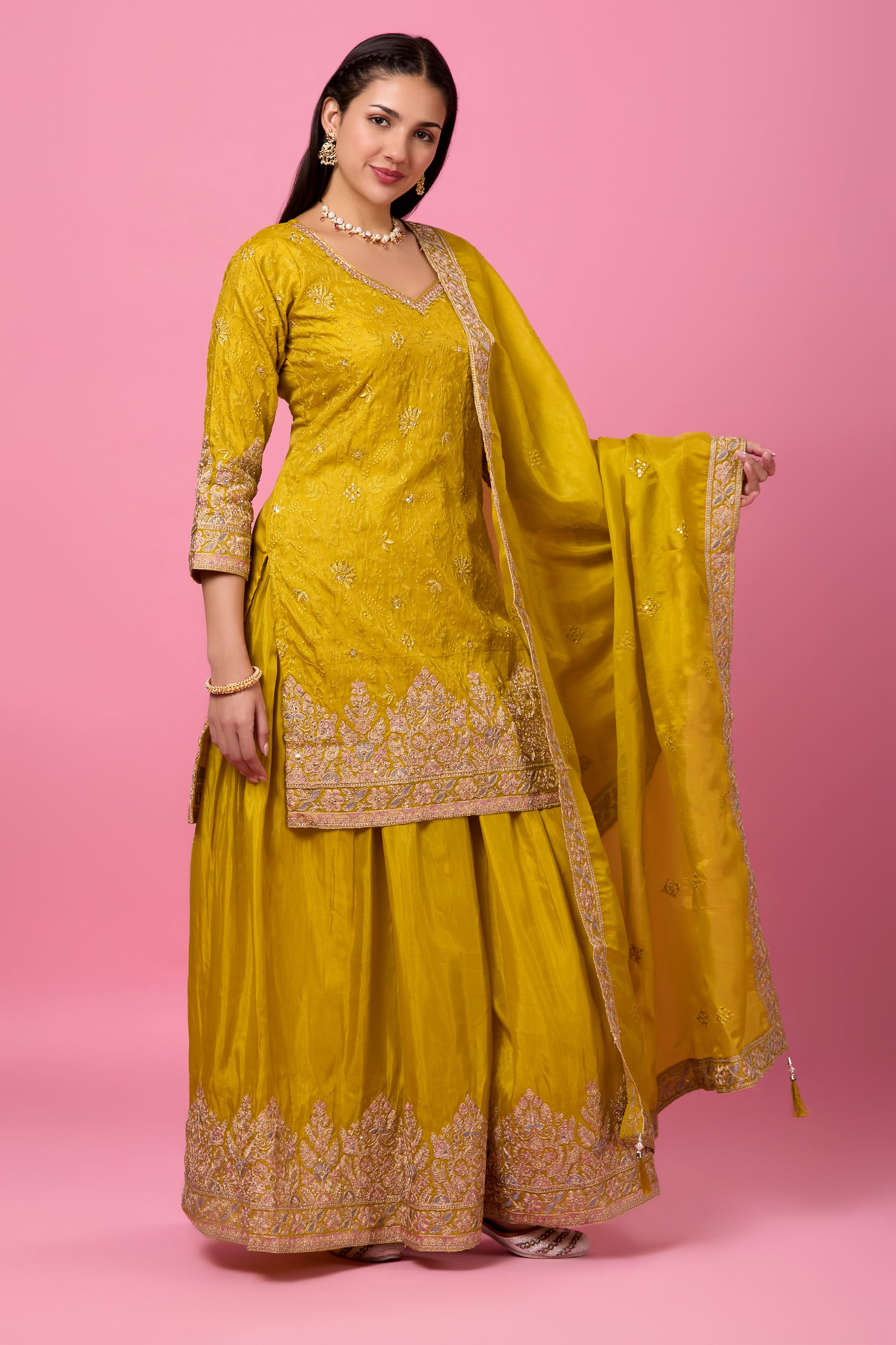 Aarohi Palazzo Suit - Roop Darshan