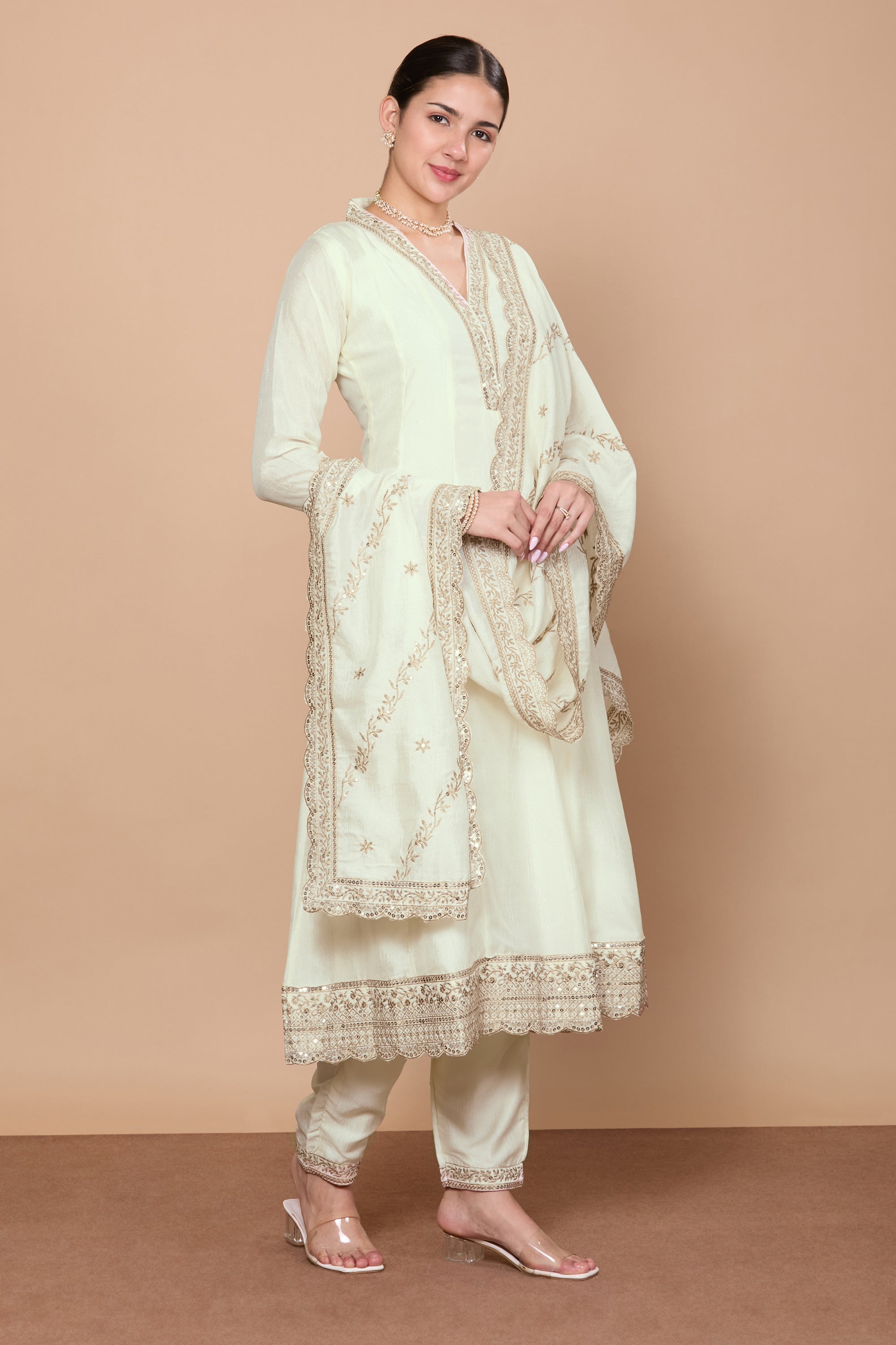Aarohi Flair Kamiz & Pant - Roop Darshan