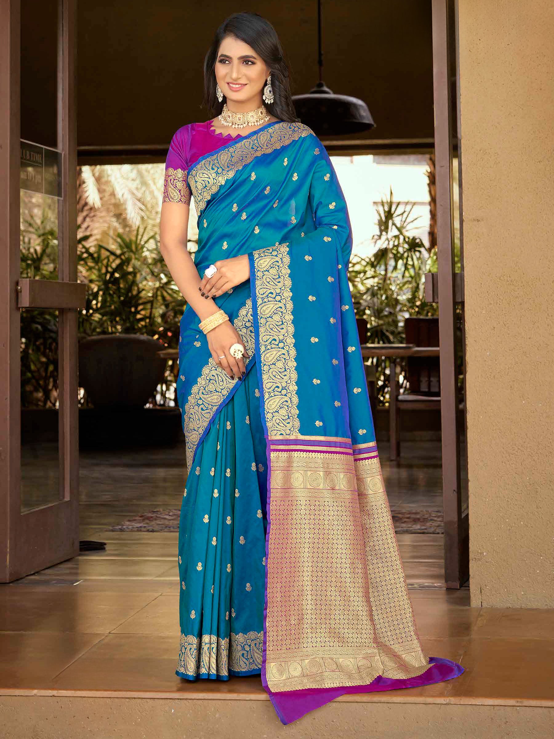 Jyoti Weaving Silk Saree