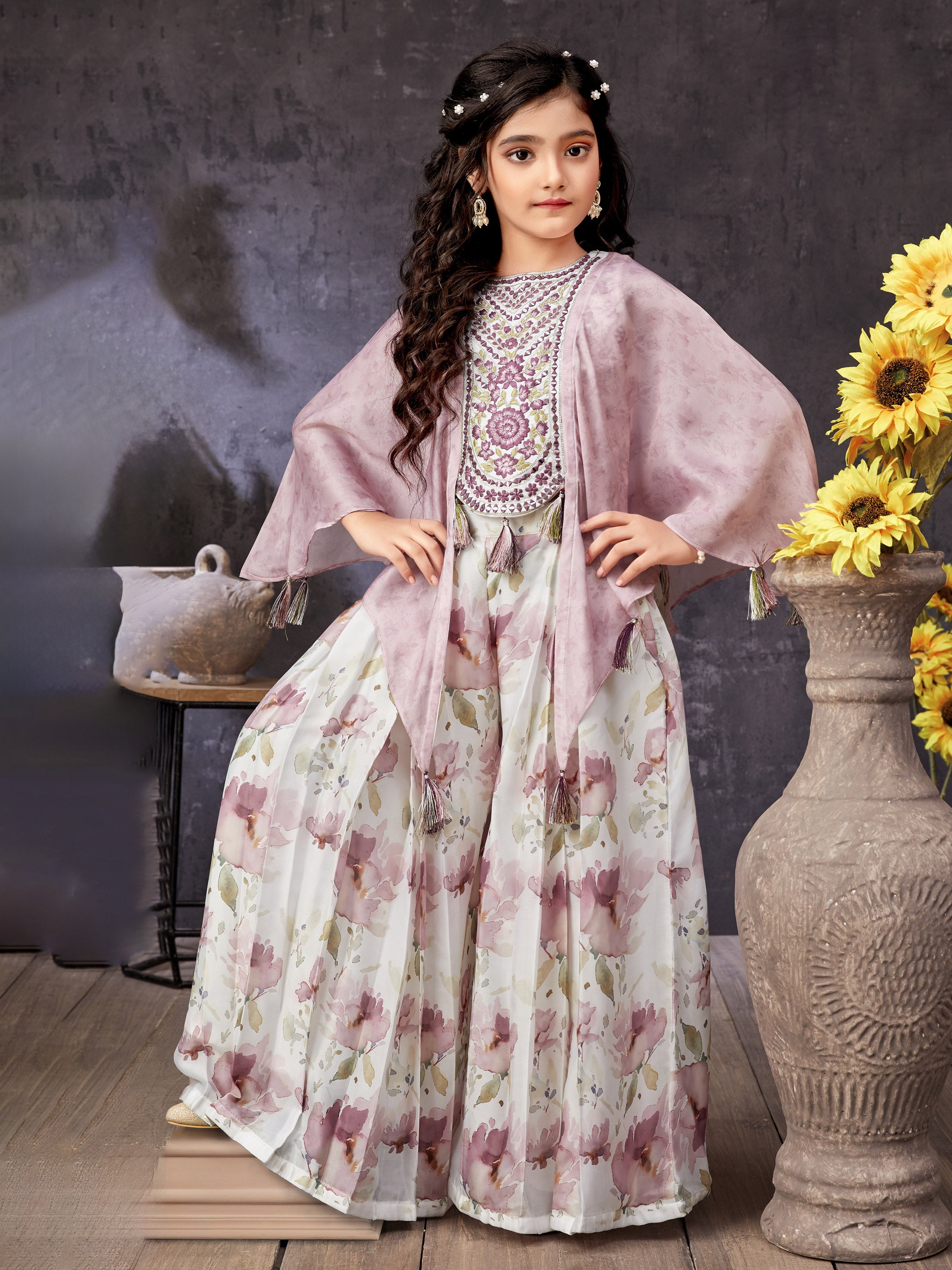 Needa Palazzo Suit - Roop Darshan