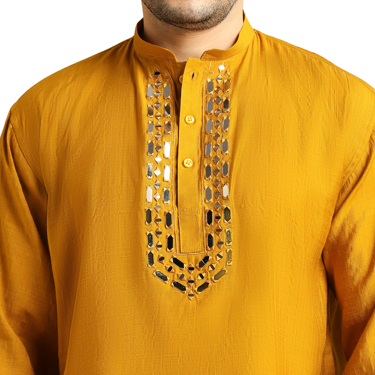 Silk Embroidery Short Kurti
