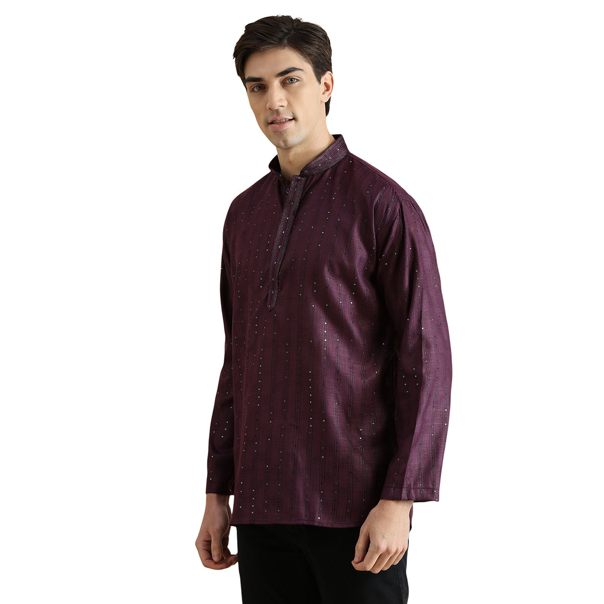 Zaid Silk Short Kurta
