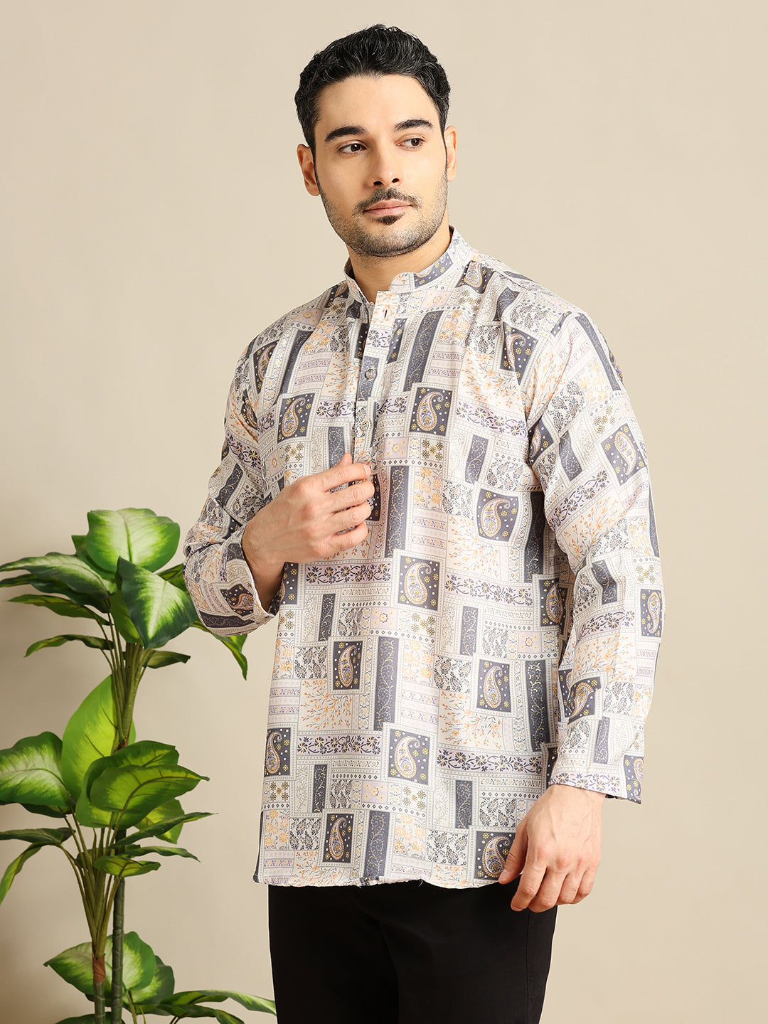 Cotton Printed Short Kurti