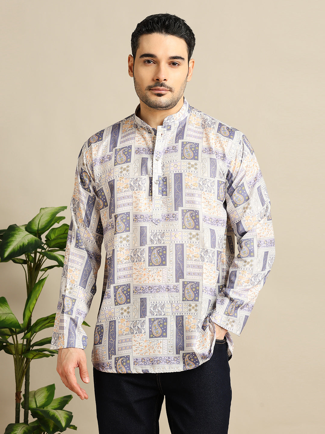 Cotton Printed Short Kurti