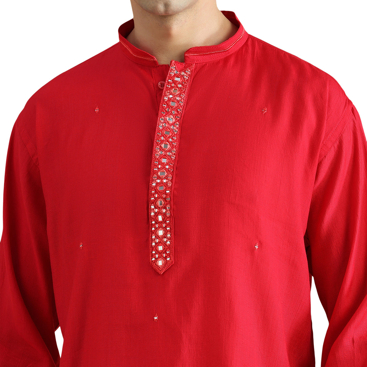 Roman Silk Resham Kurta
