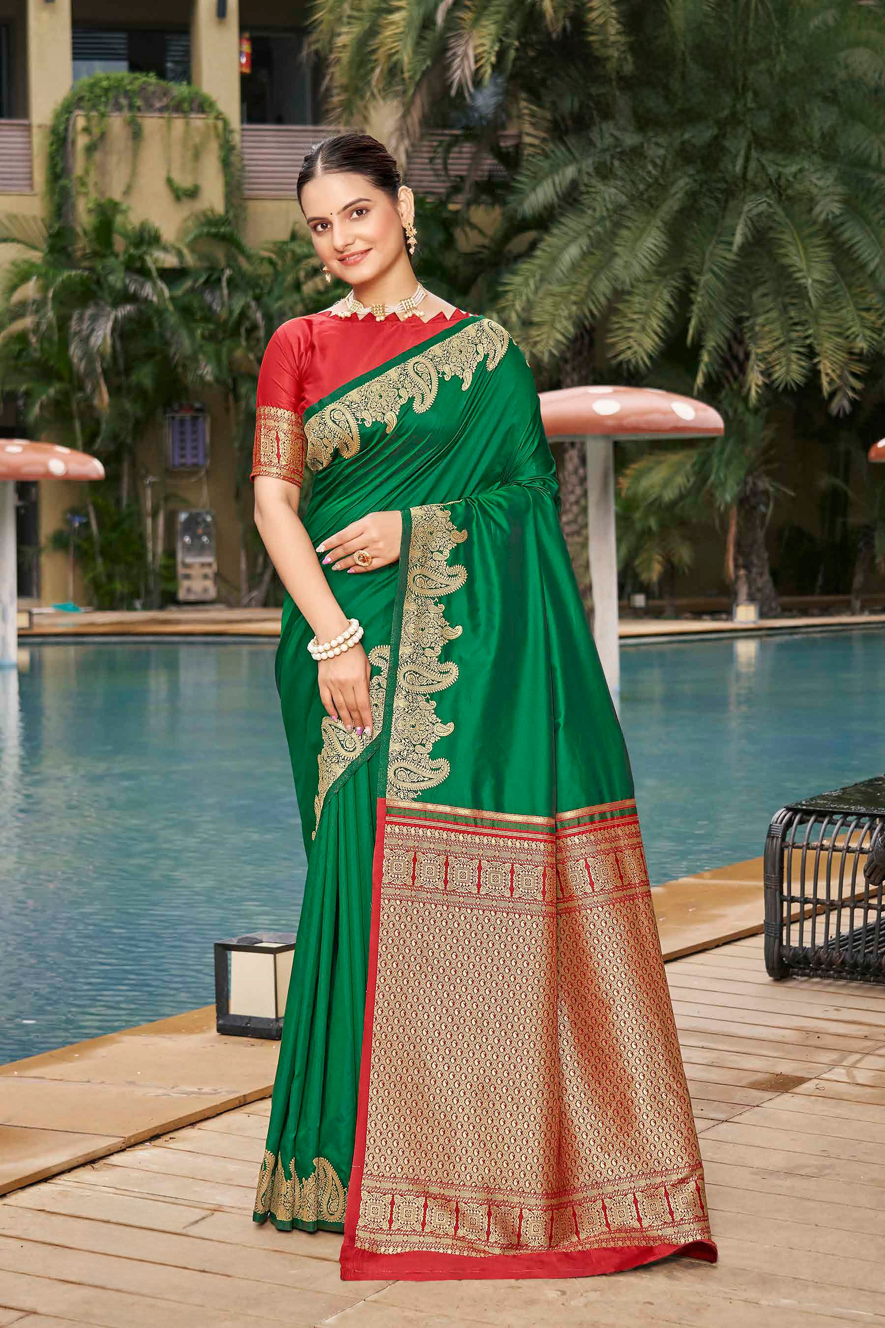 Nitya Weaving Silk Saree - Roop Darshan