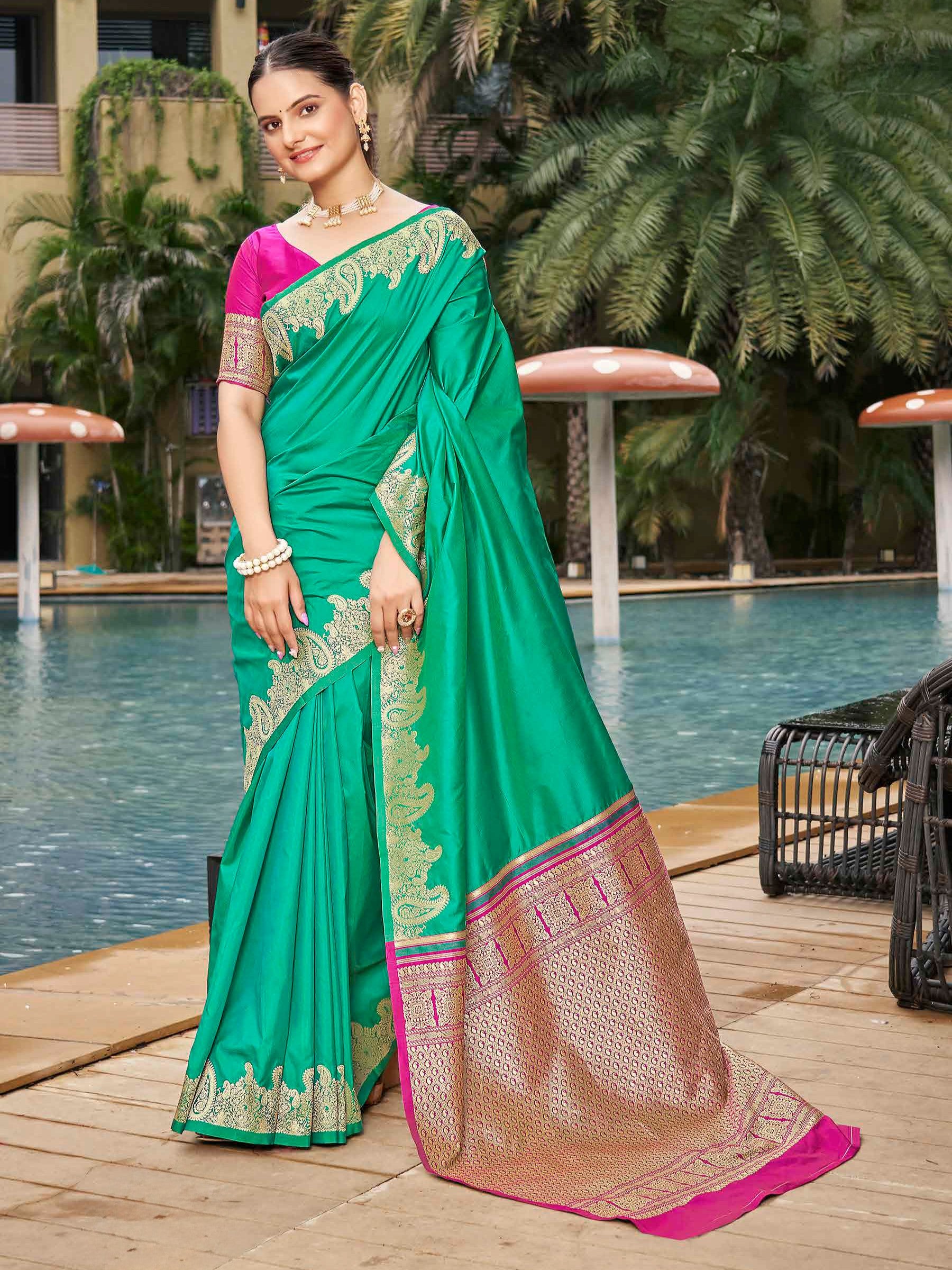 Nitya Weaving Silk Saree - Roop Darshan