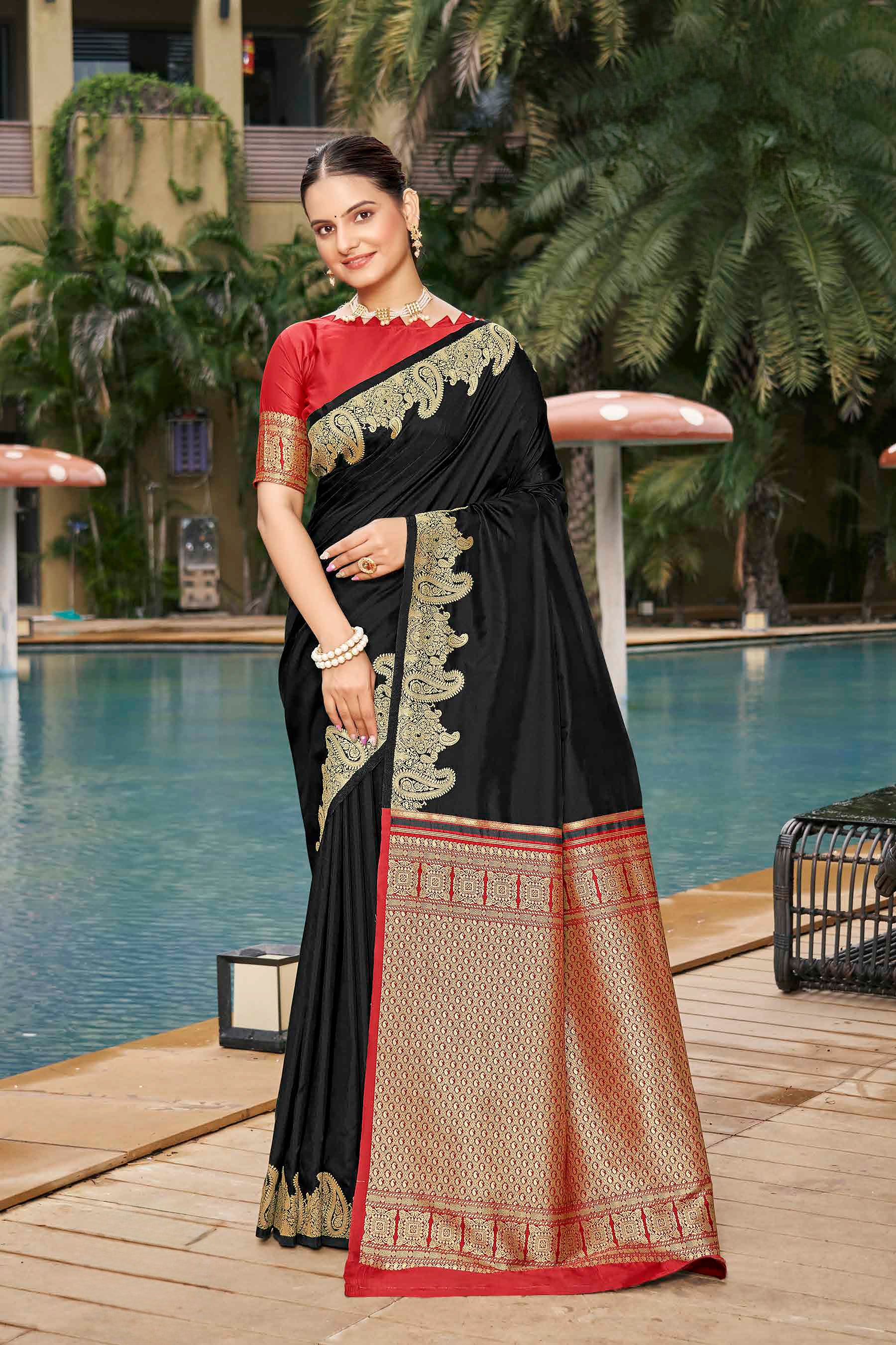 Nitya Weaving Silk Saree - Roop Darshan