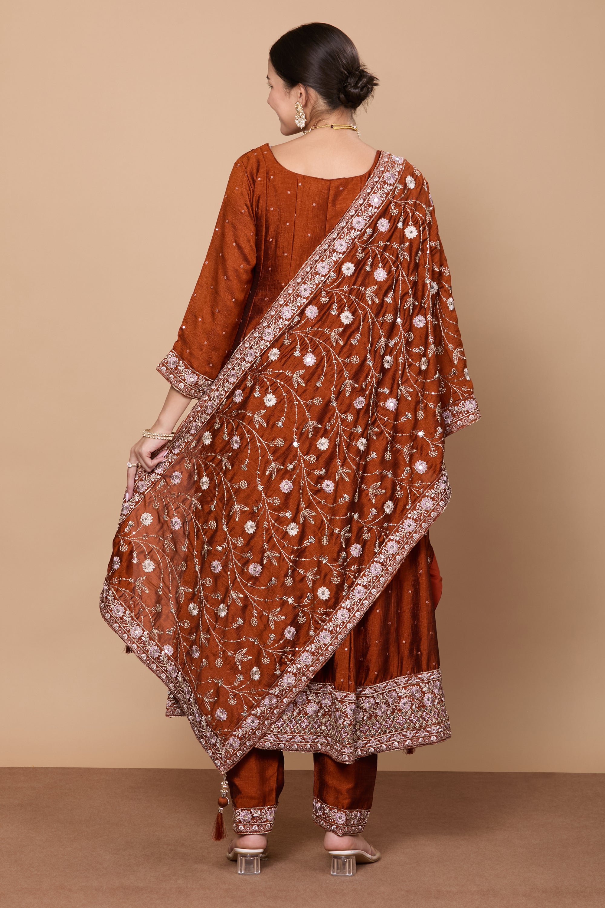 Aarna Flair Kamiz & Pant - Roop Darshan