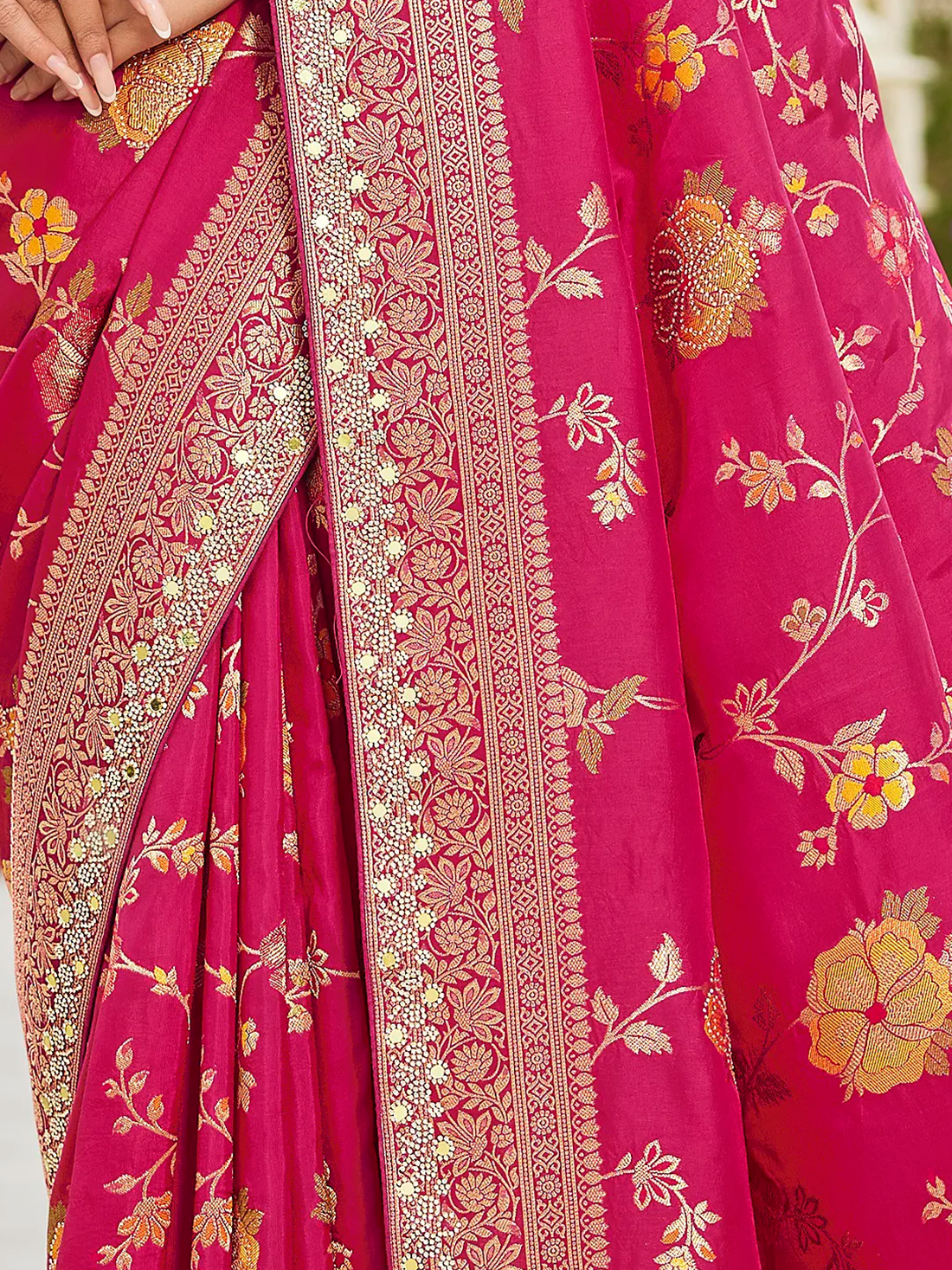 Vrinda Banarasi Choli Saree