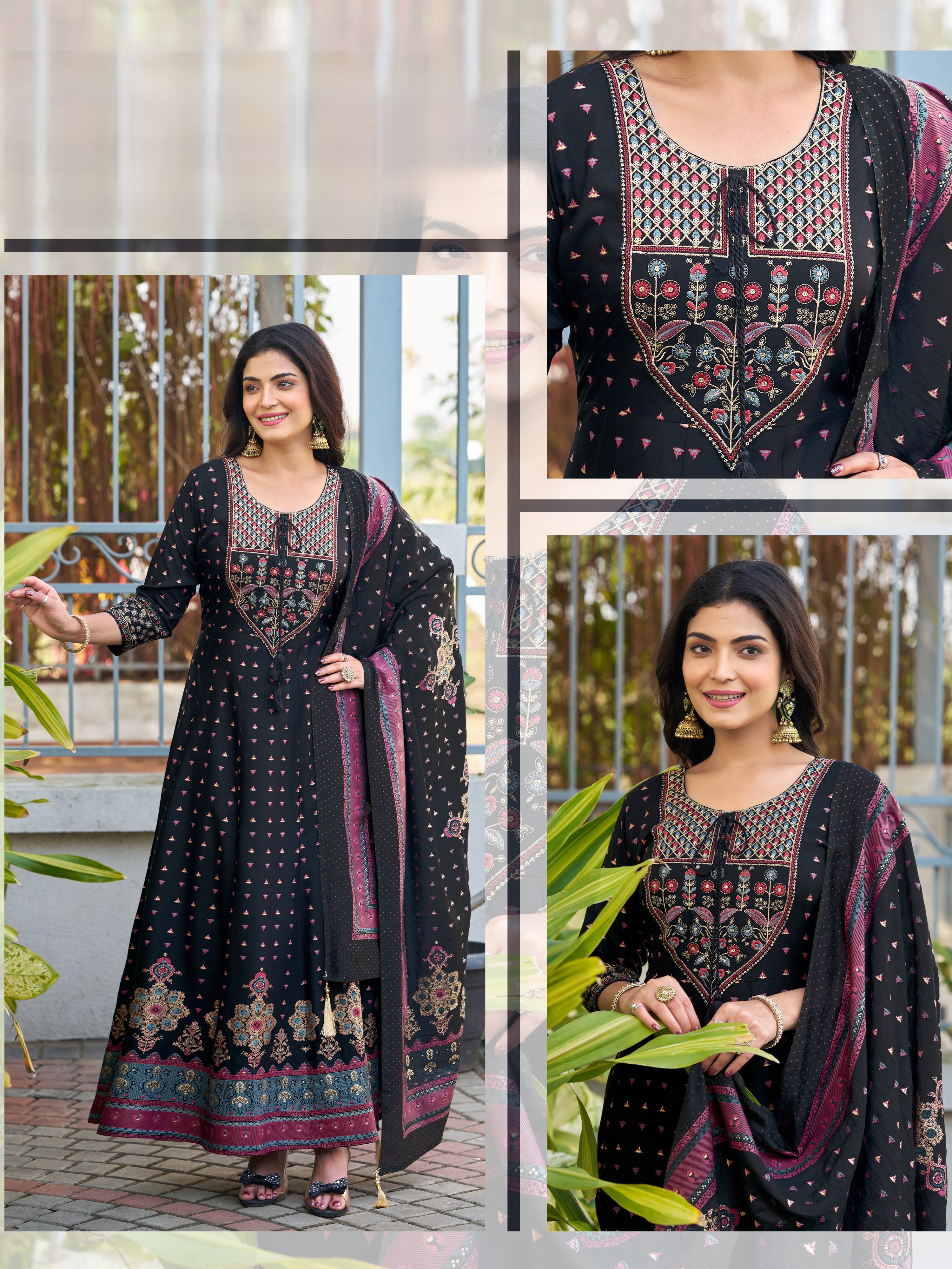 Mahira Flair Suit - Roop Darshan