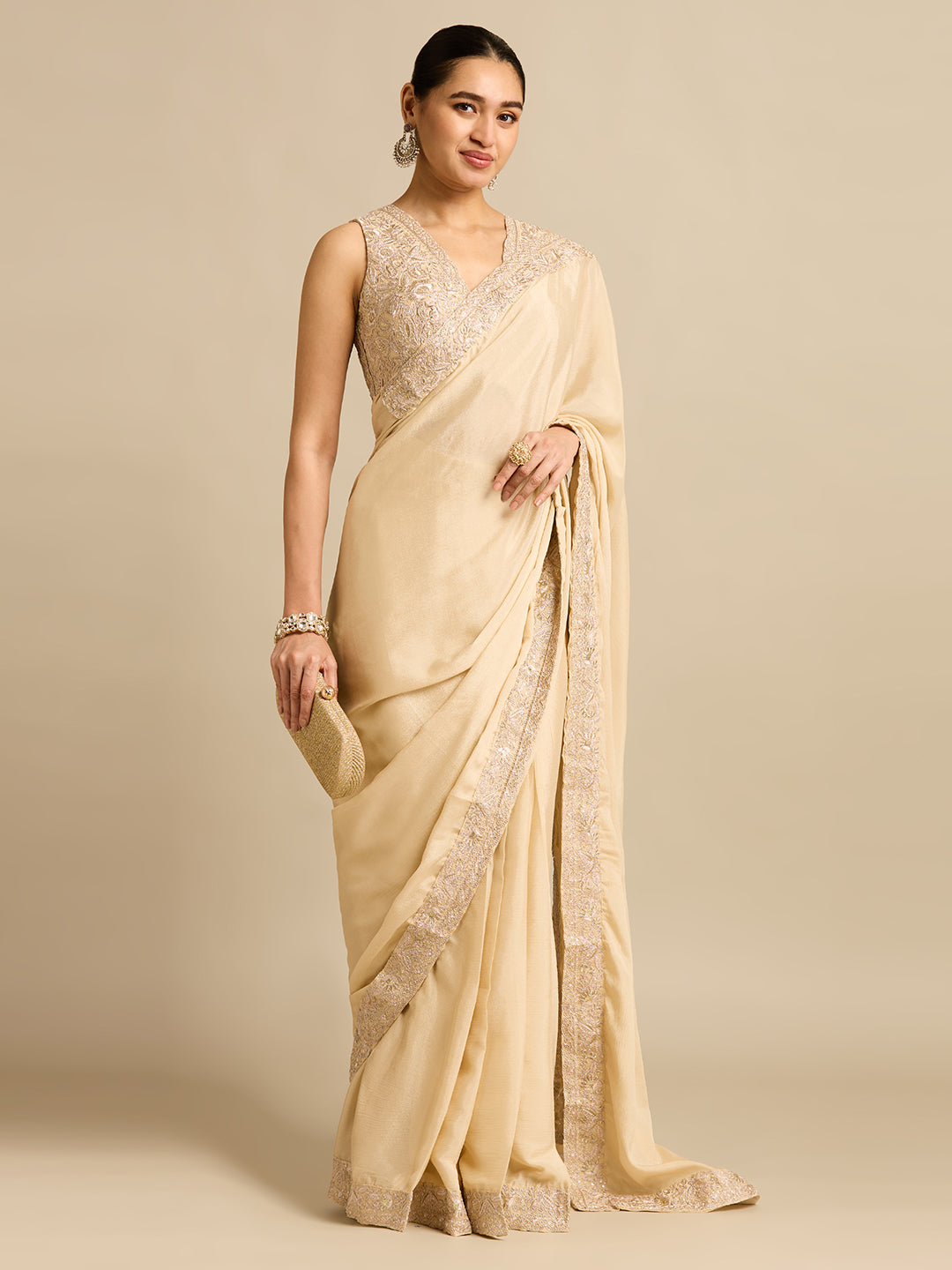 Neema Silk Choli Saree