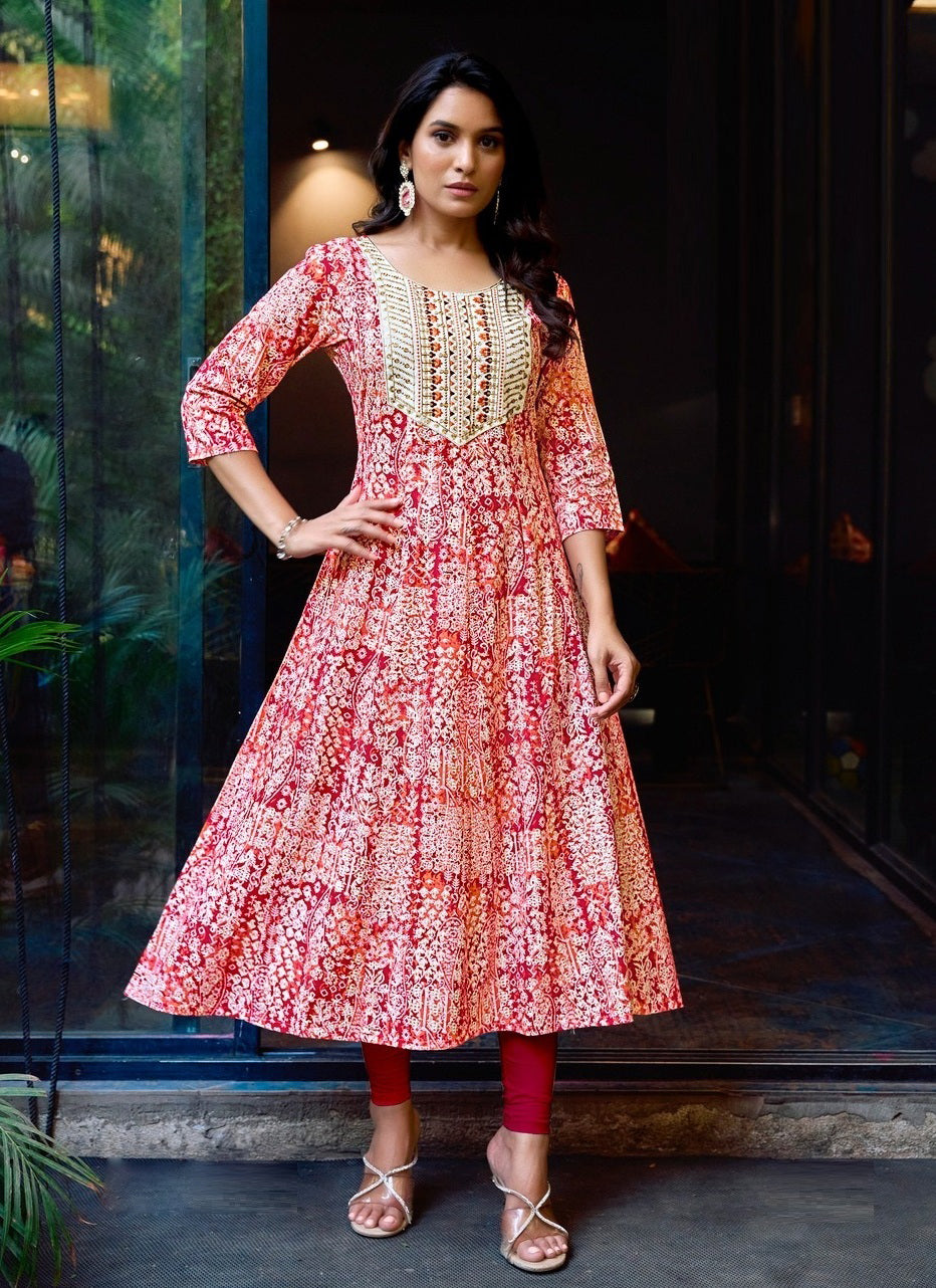 Keshni Flair Kurti - Roop Darshan