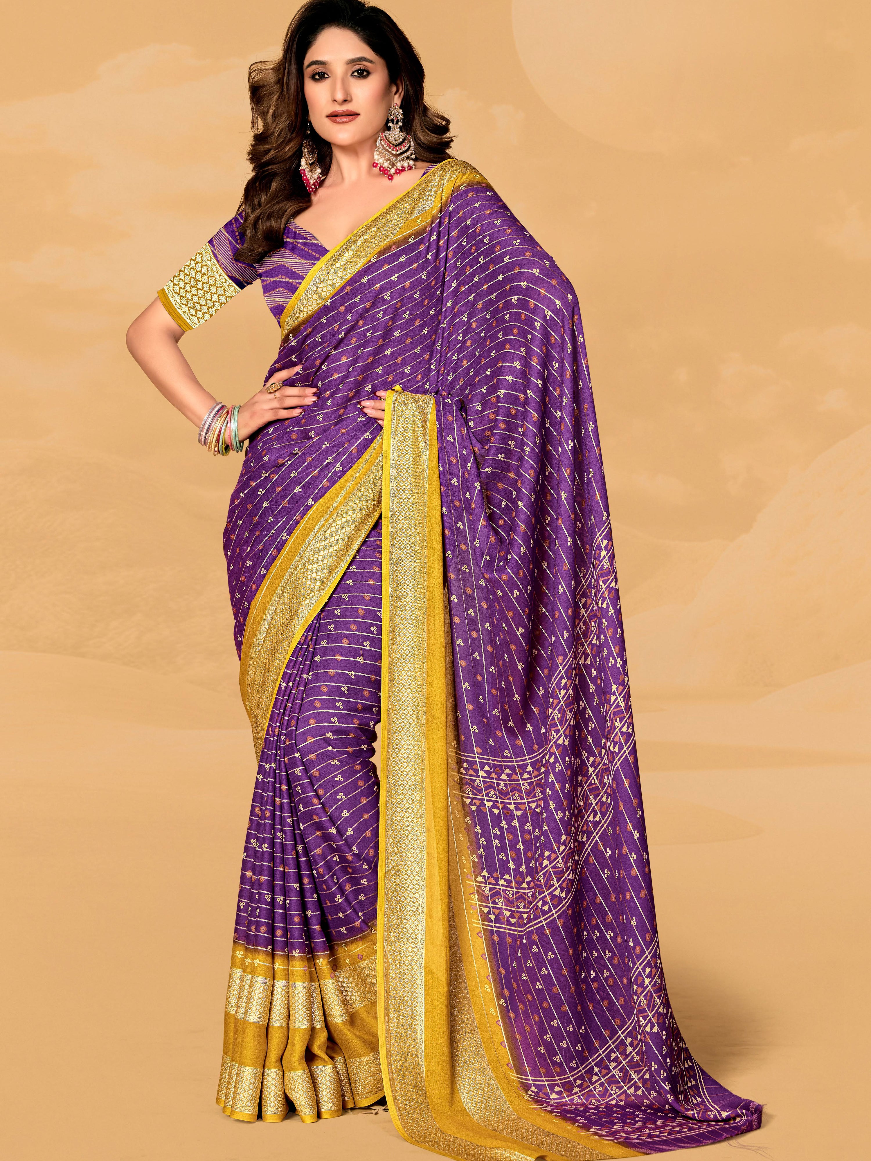 Tiara Saree - Roop Darshan