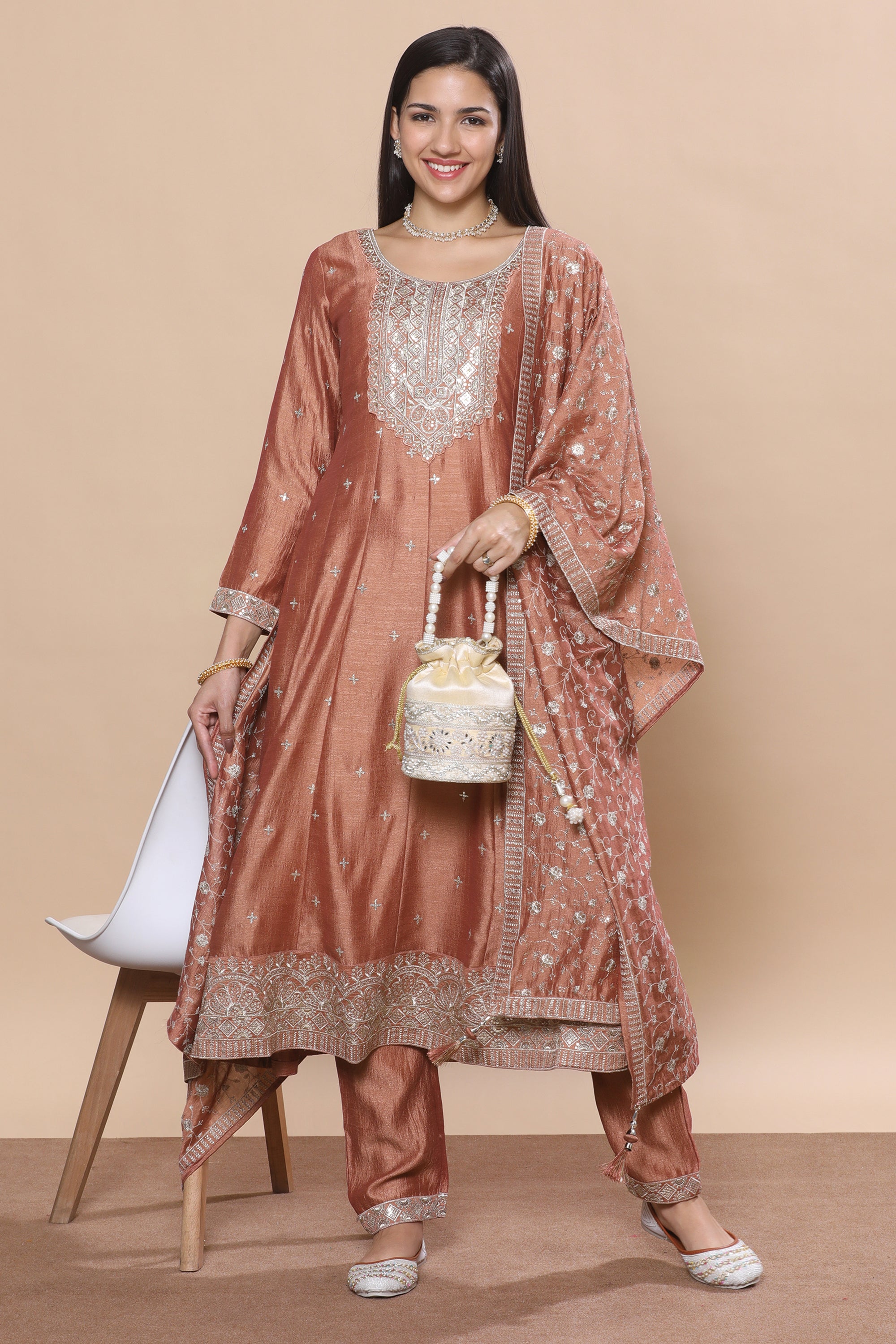 Priyali Flair Kamiz & Pant - Roop Darshan