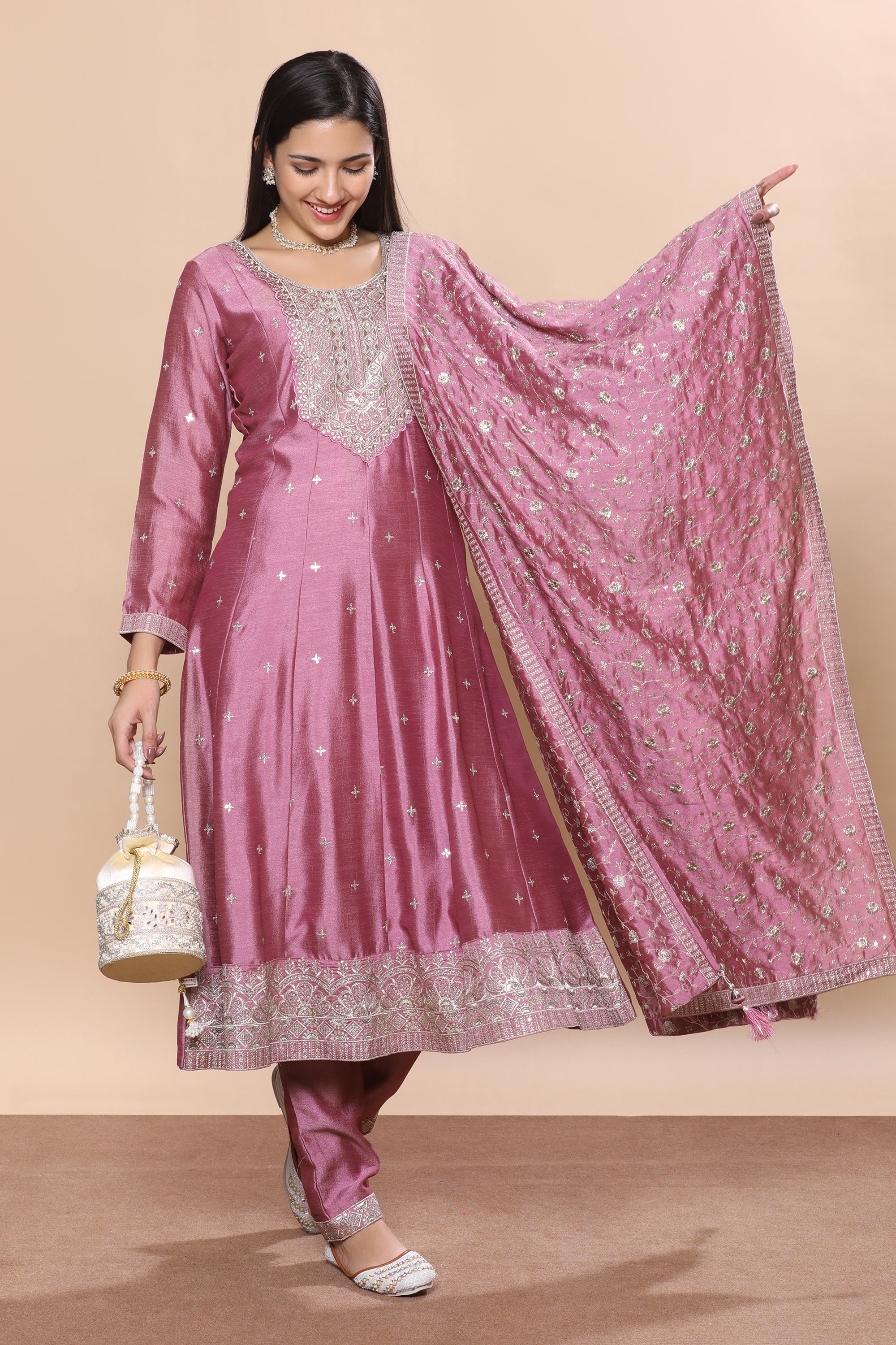 Priyali Flair Kamiz & Pant - Roop Darshan