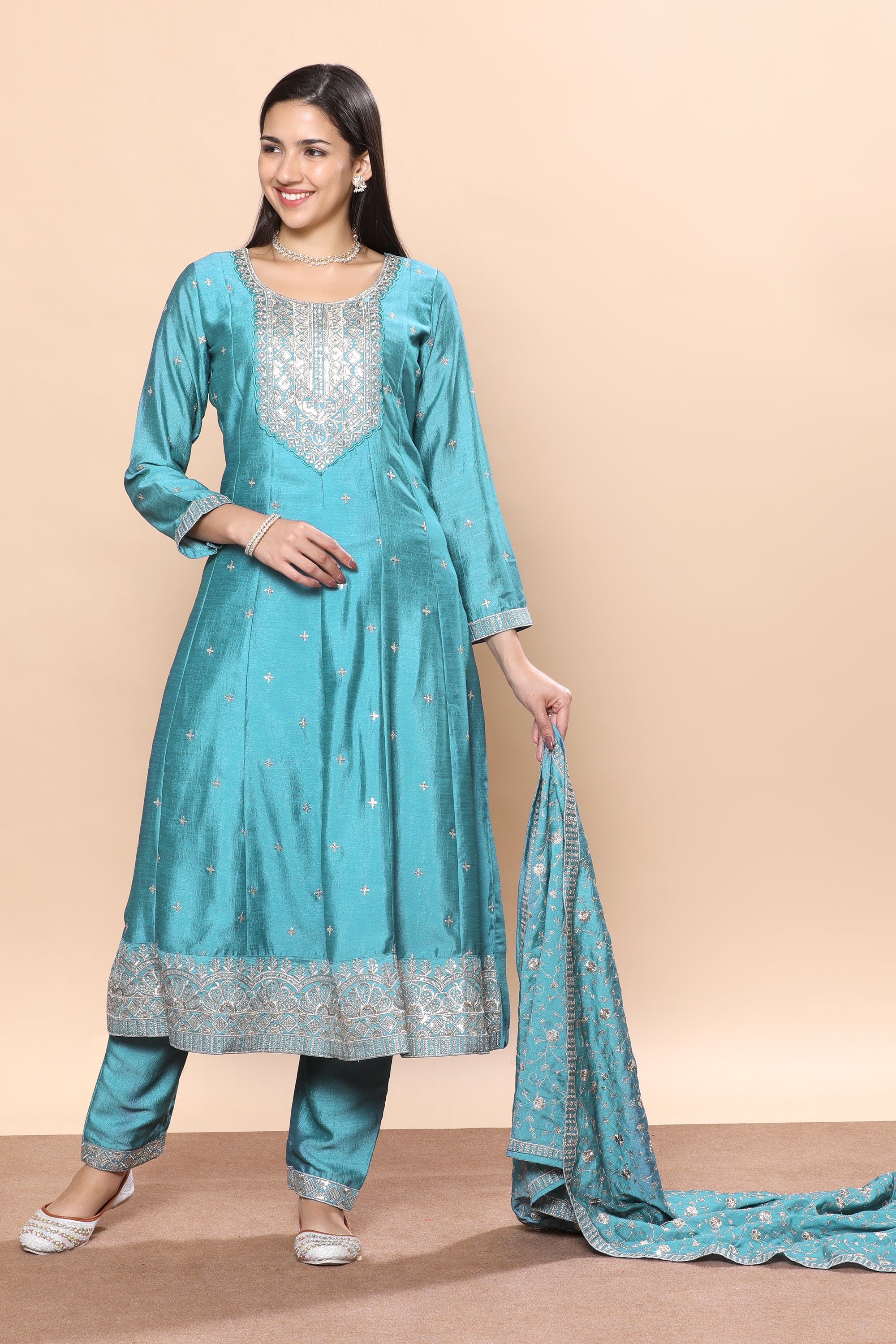 Priyali Flair Kamiz & Pant - Roop Darshan