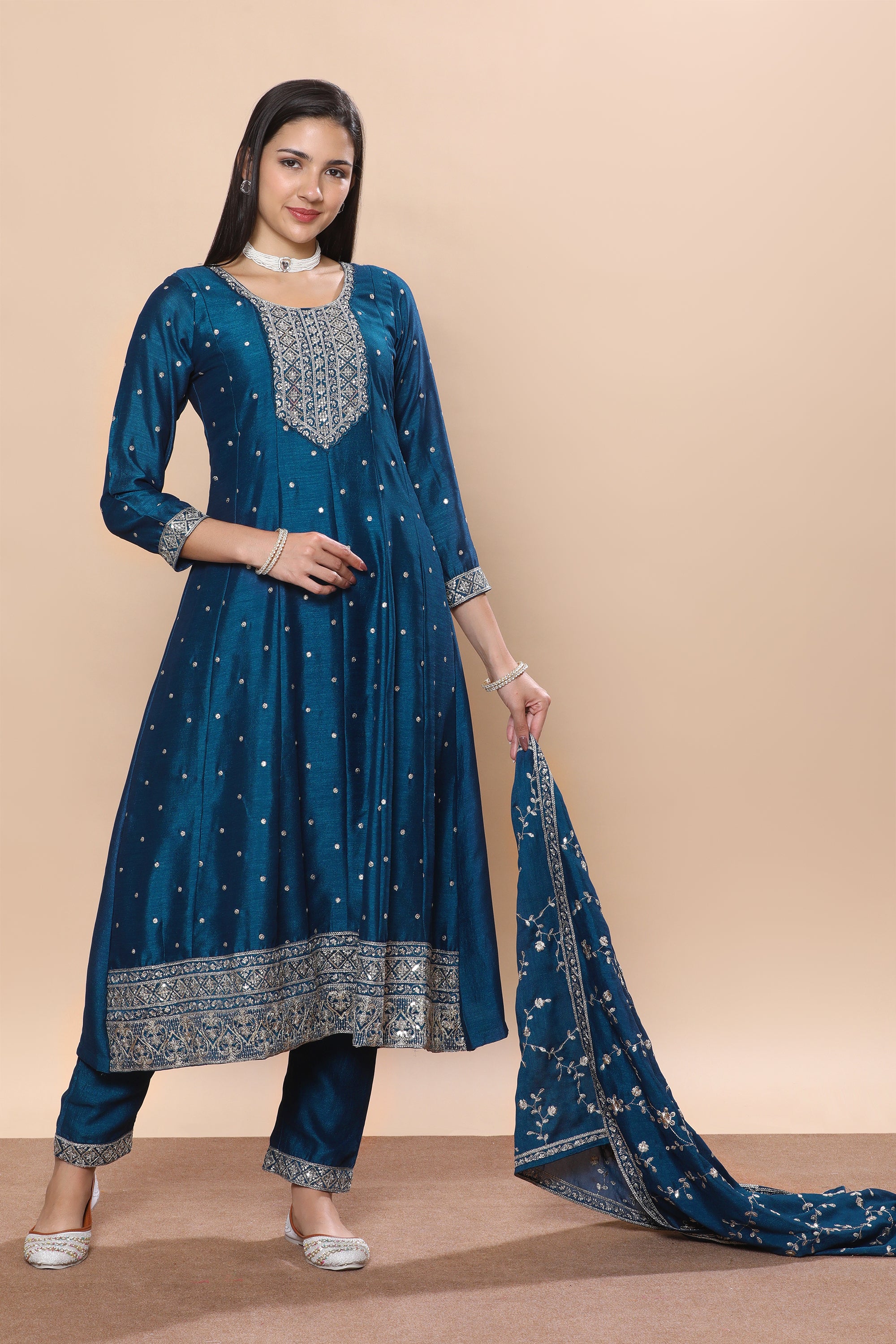Naima Flair Kamiz & Pant - Roop Darshan