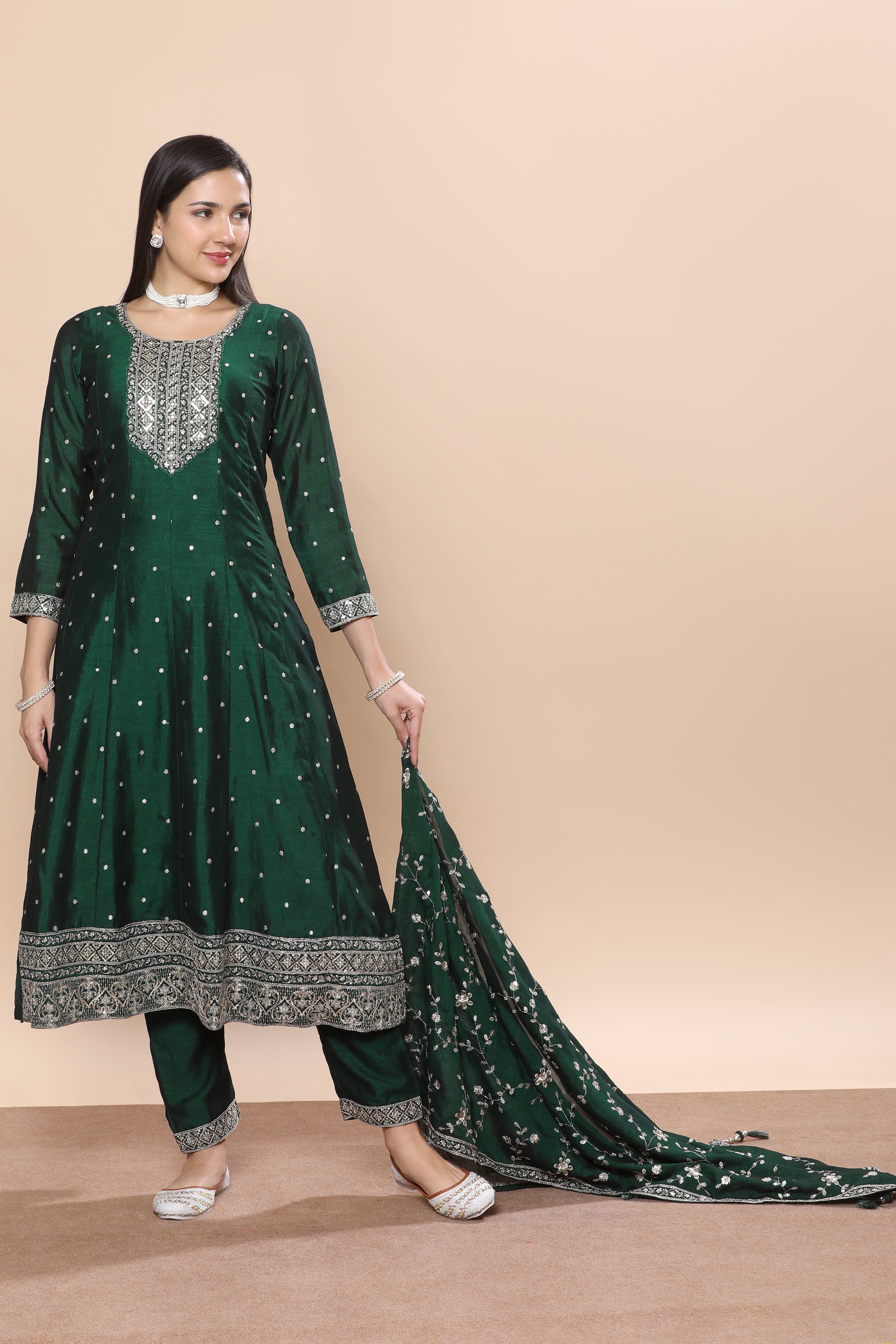 Naima Flair Kamiz & Pant - Roop Darshan