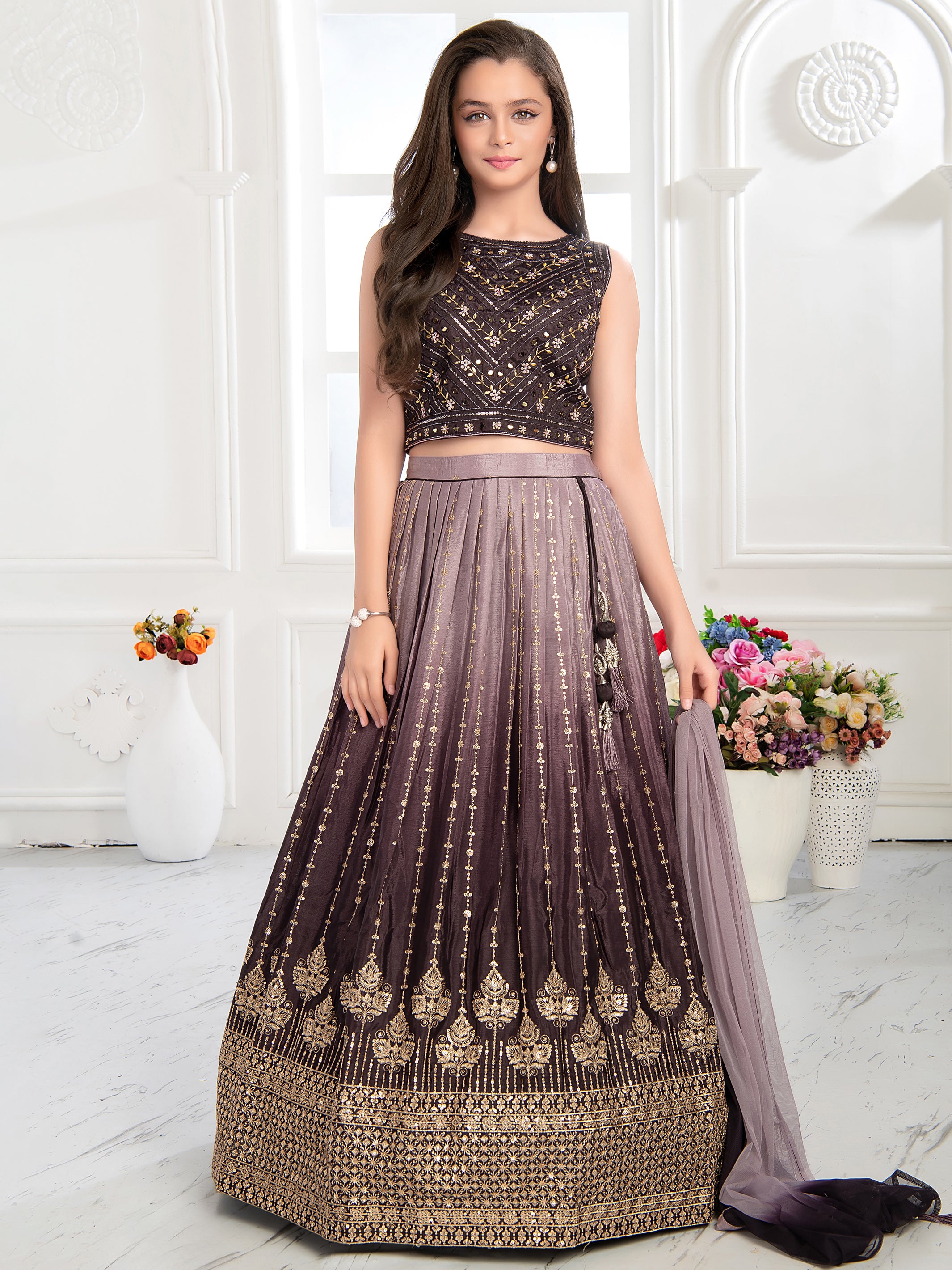 Aamira Lehenga Choli Suit - Roop Darshan