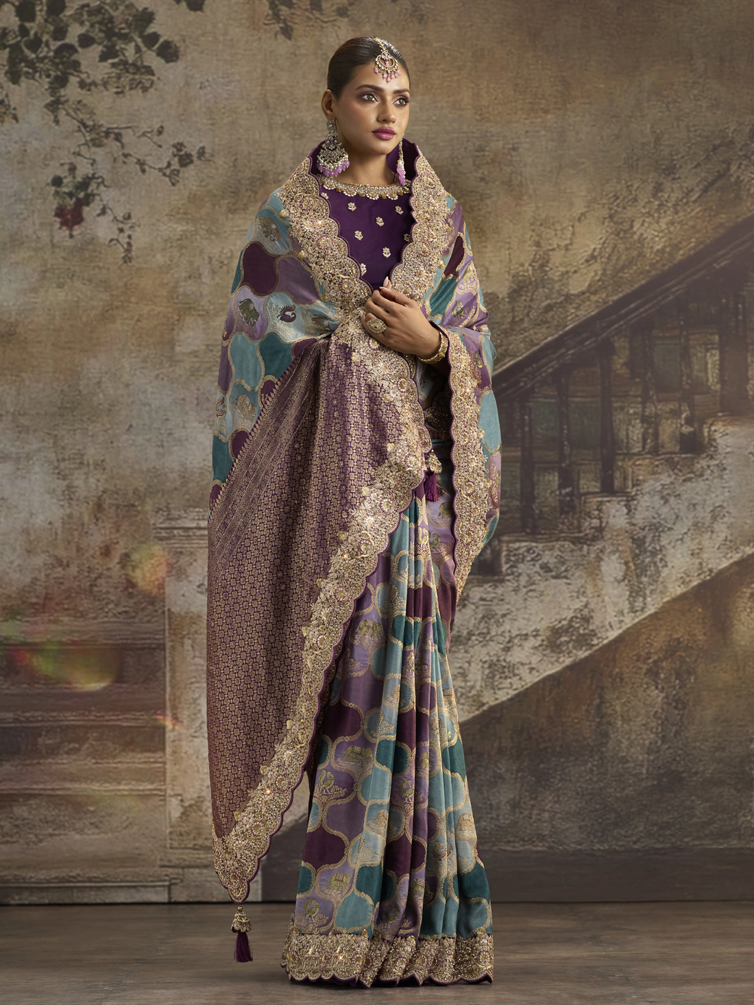Meera Silk Zari Saree