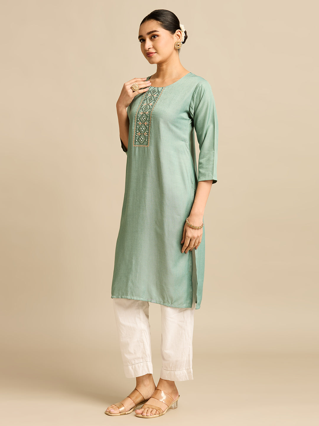Sarika Silk Kurti
