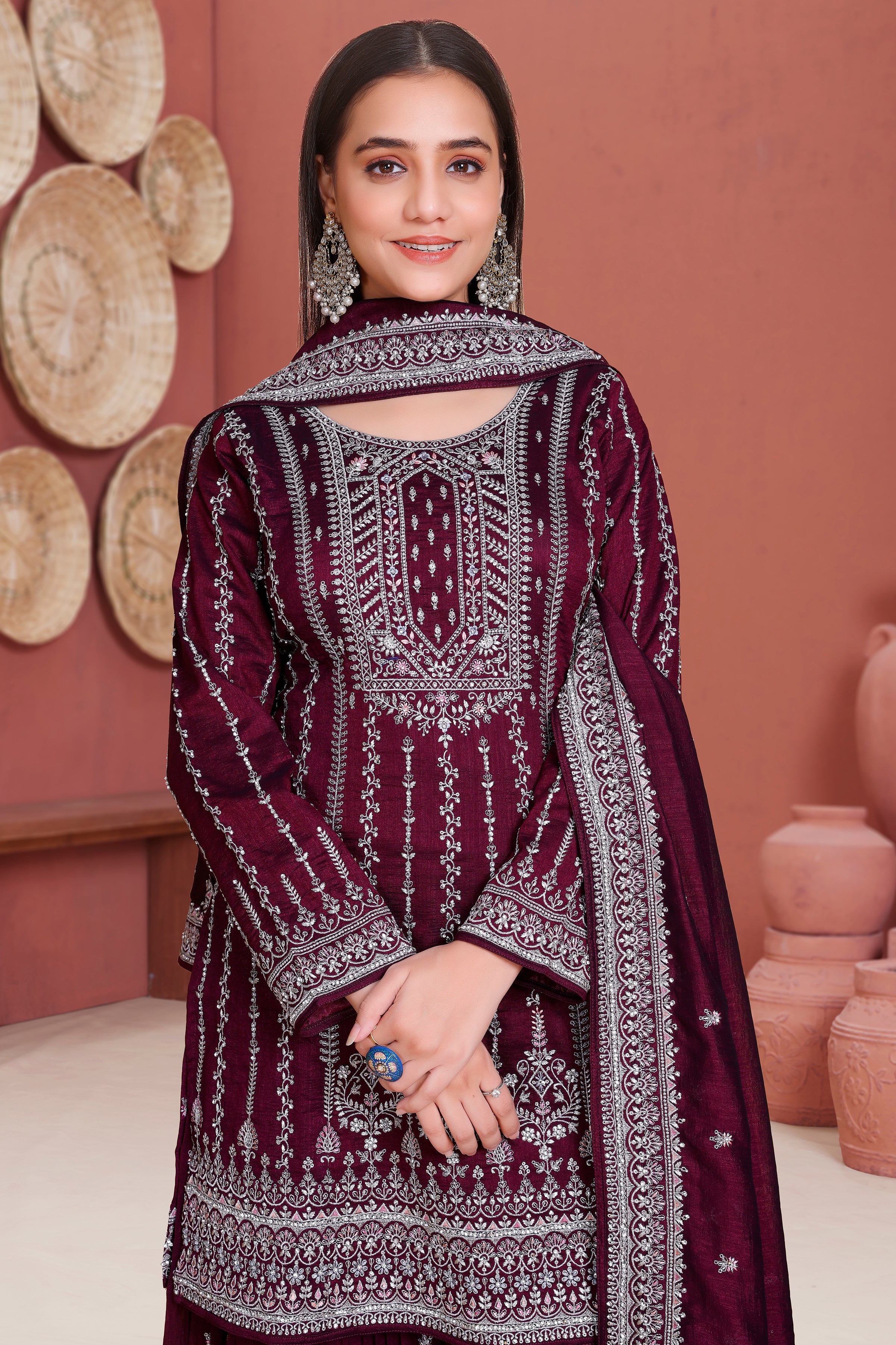 Kanika Sharara Suit - Roop Darshan