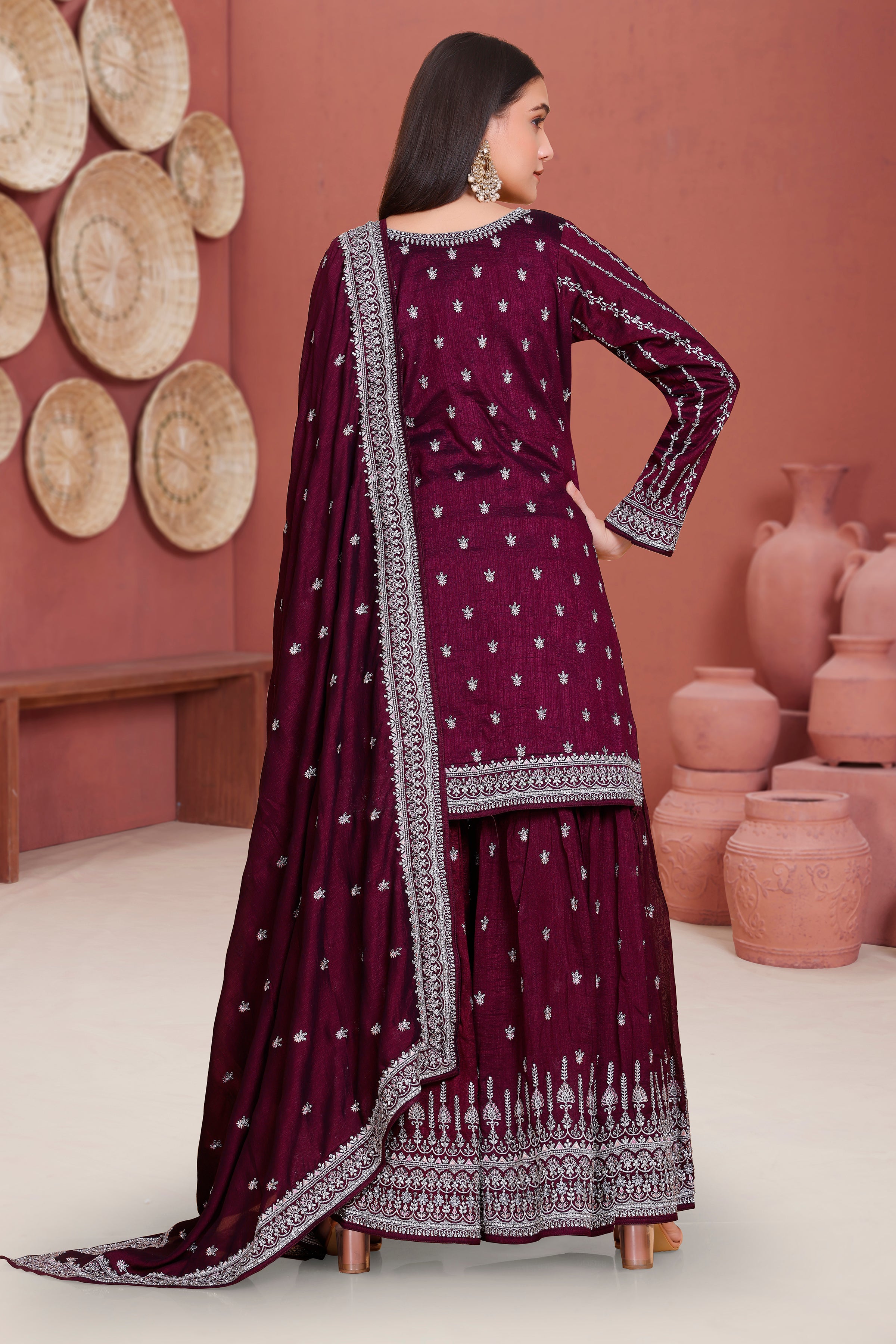 Kanika Sharara Suit - Roop Darshan