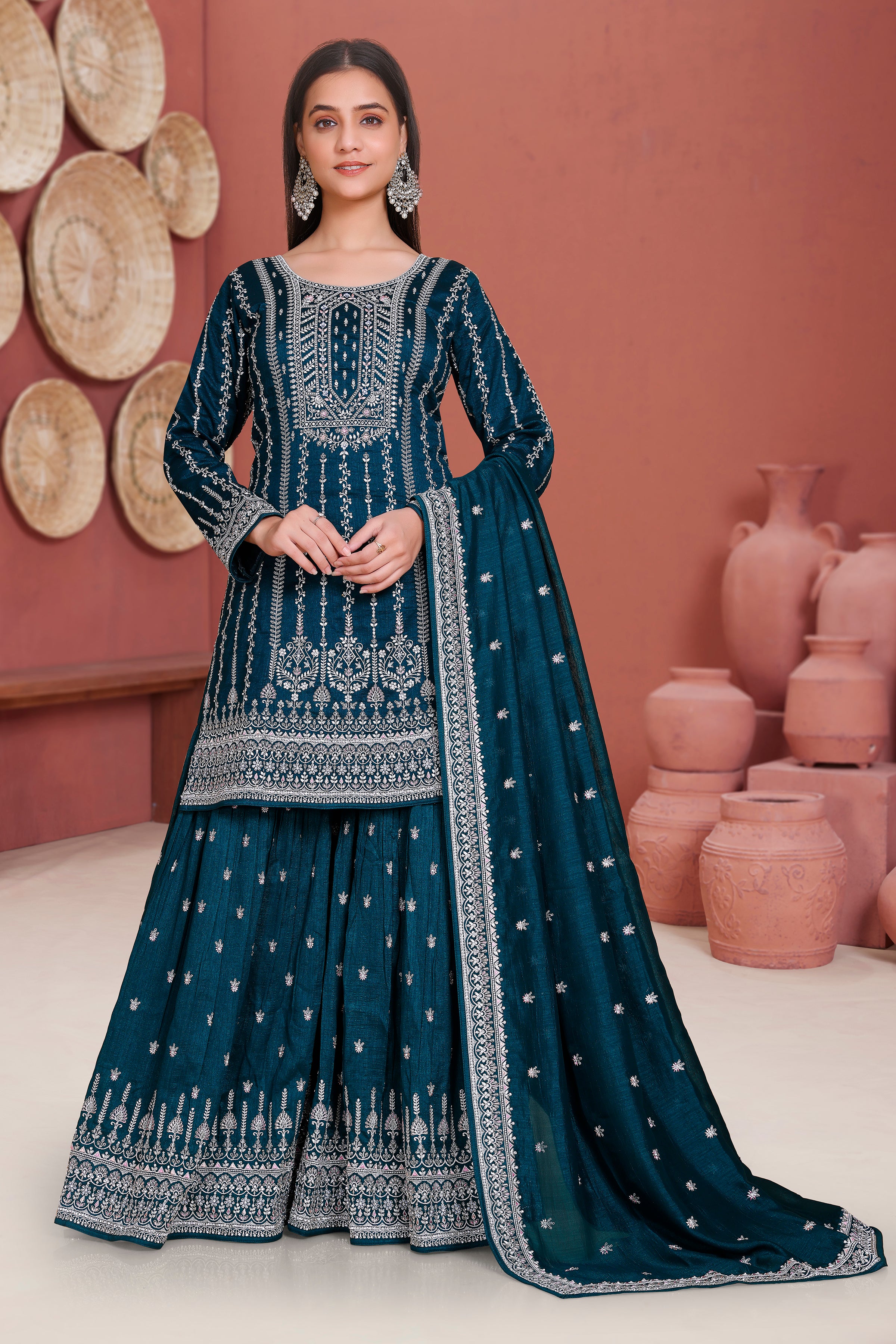 Kanika Sharara Suit - Roop Darshan