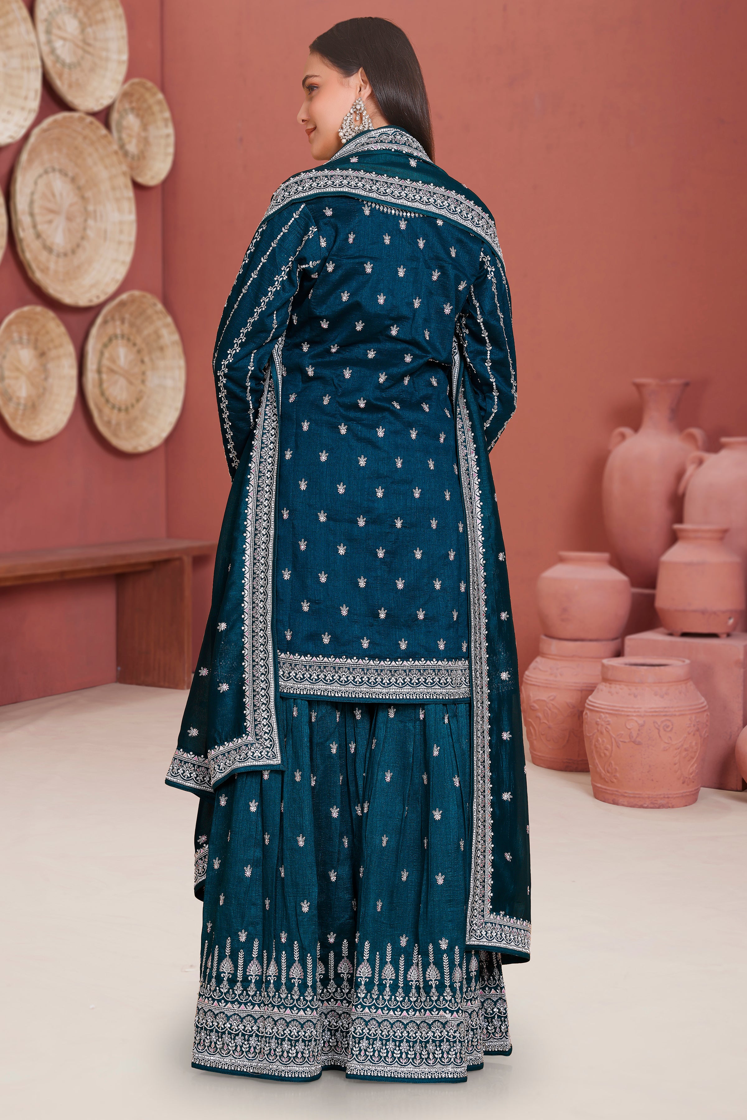 Kanika Sharara Suit - Roop Darshan