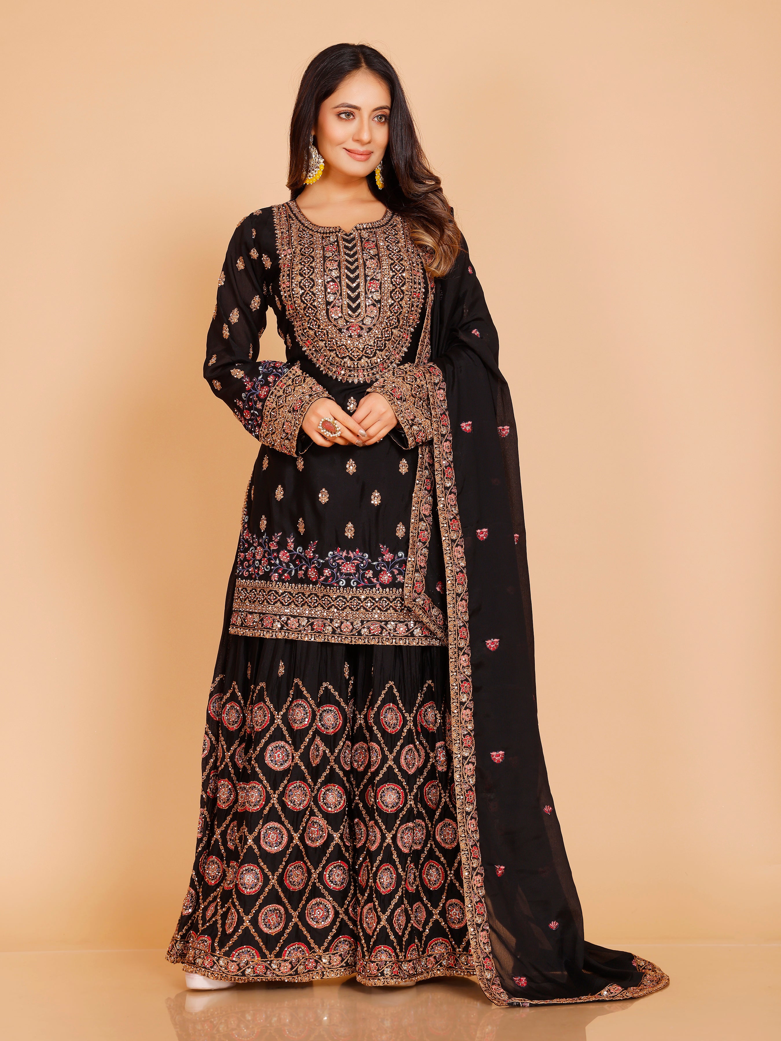 Divya Palazzo Suit